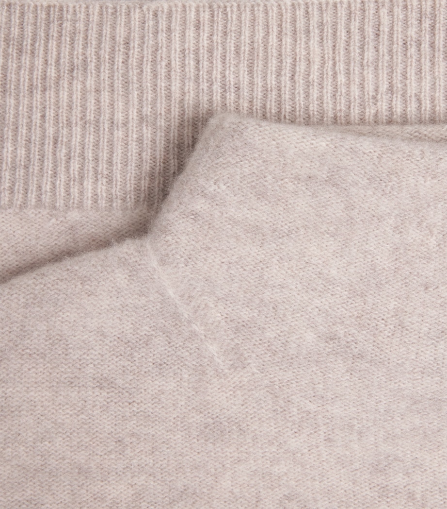 Cashmere Funnel-Neck Sweater 299MAR MARBLE Image 5