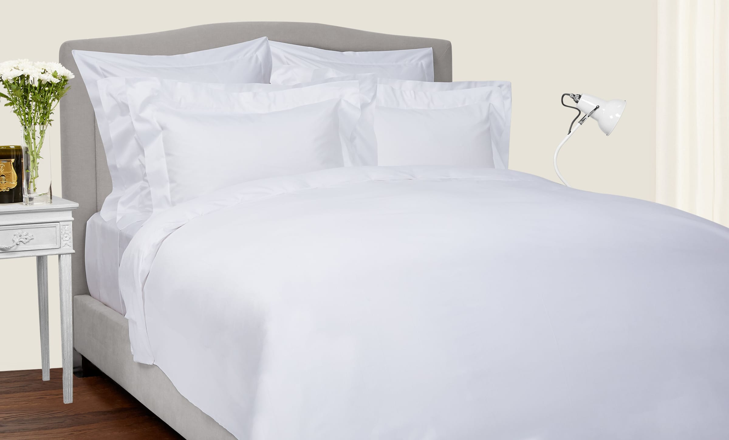 Frette Ultimate Giza Super King Flat Sheet Set (270cm x 320cm) | Bedding | Bed Linens & Sets | Flat Sheets | Designers | Frette