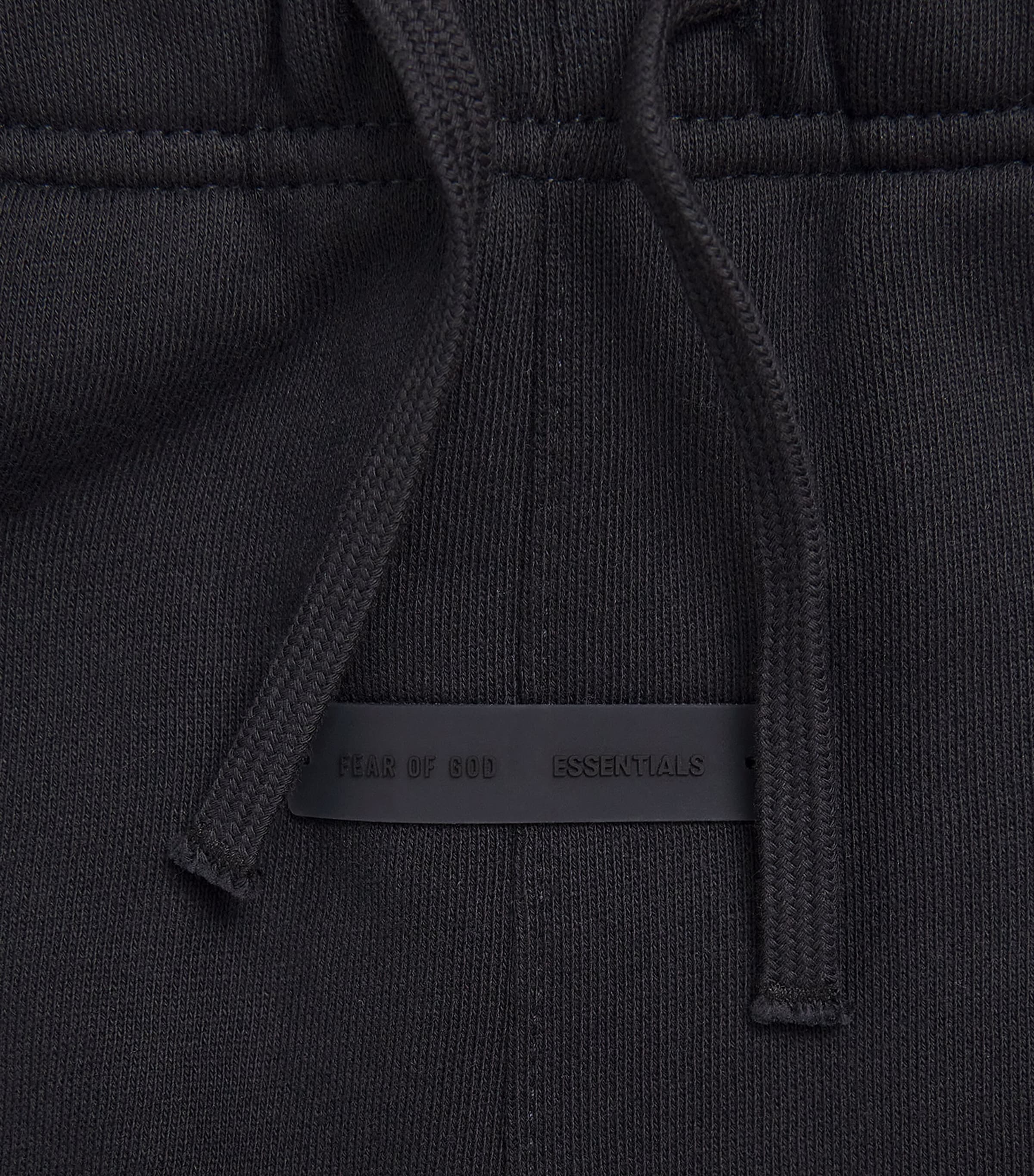 FEAR OF GOD ESSENTIALS KIDS Logo Sweatpants (8-12 Years) Jet Black Image 2
