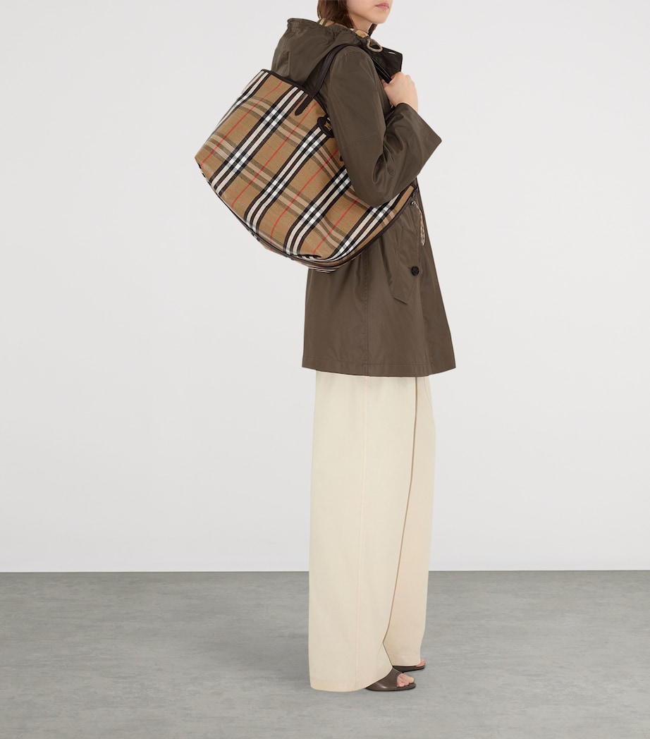 Medium Canvas Highlands Tote Bag SAND Image 2