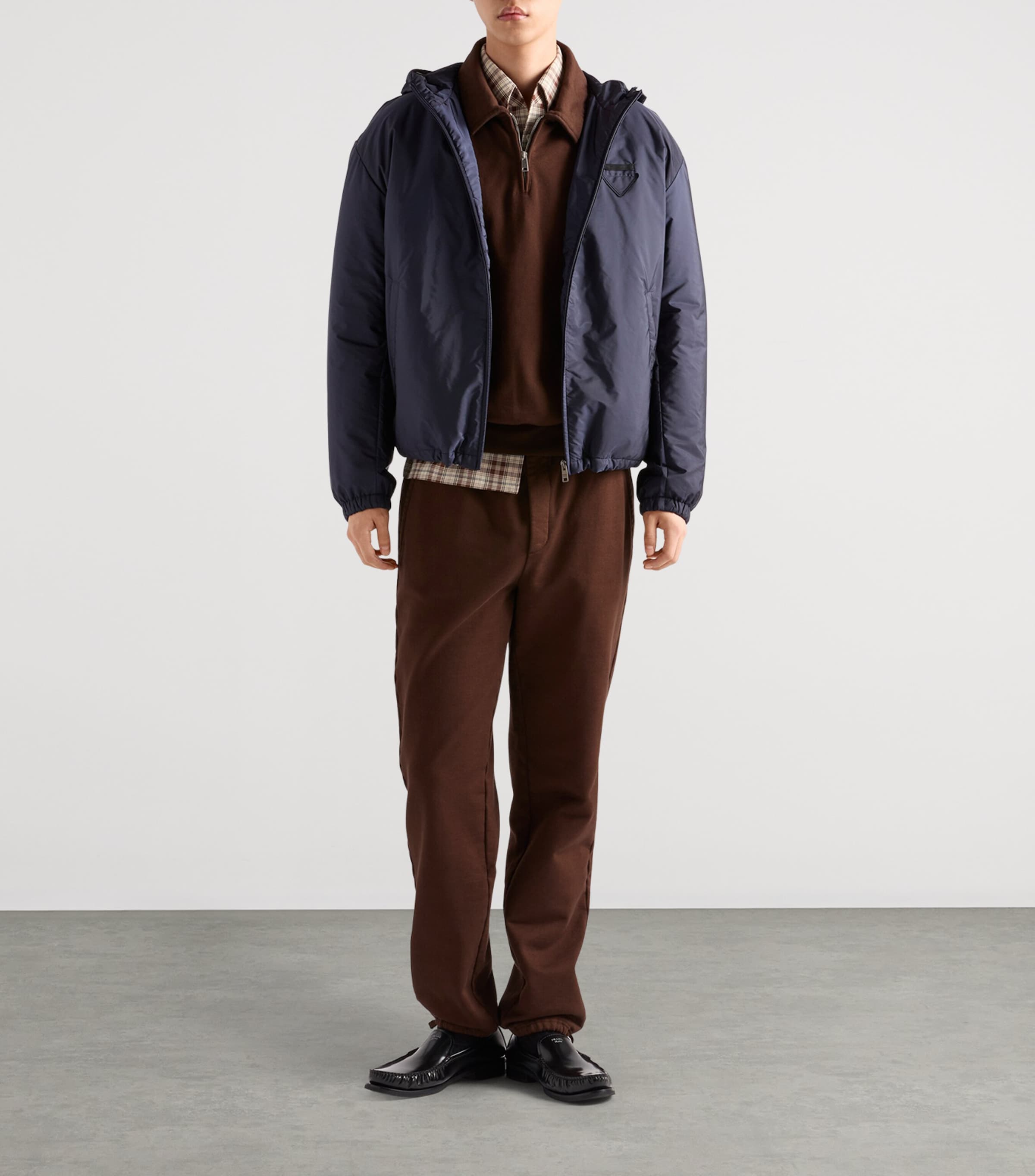 Re-Nylon Hooded Jacket F0ABB Image 2