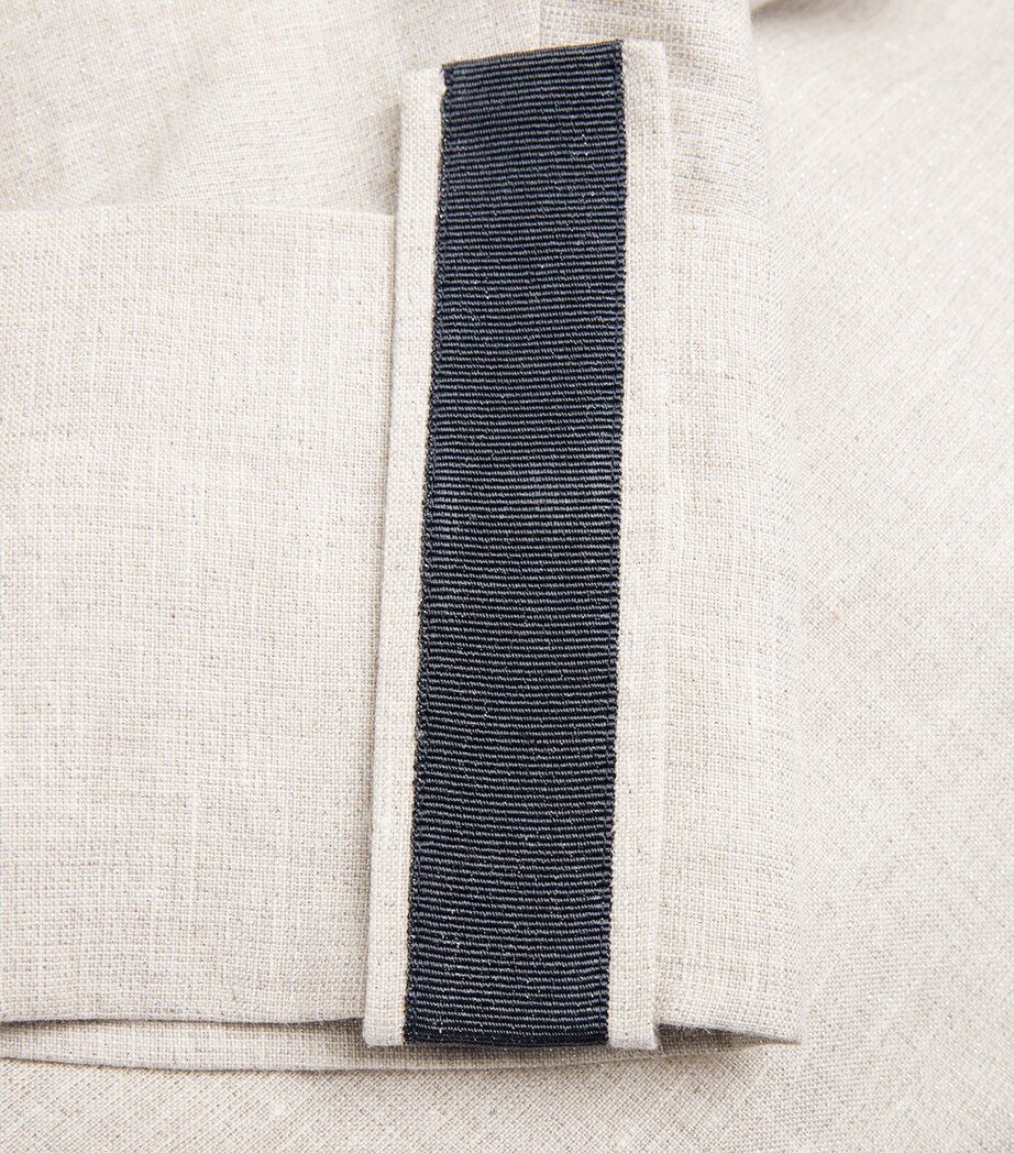 Linen-Blend Belted Jacket SABBIA Image 5