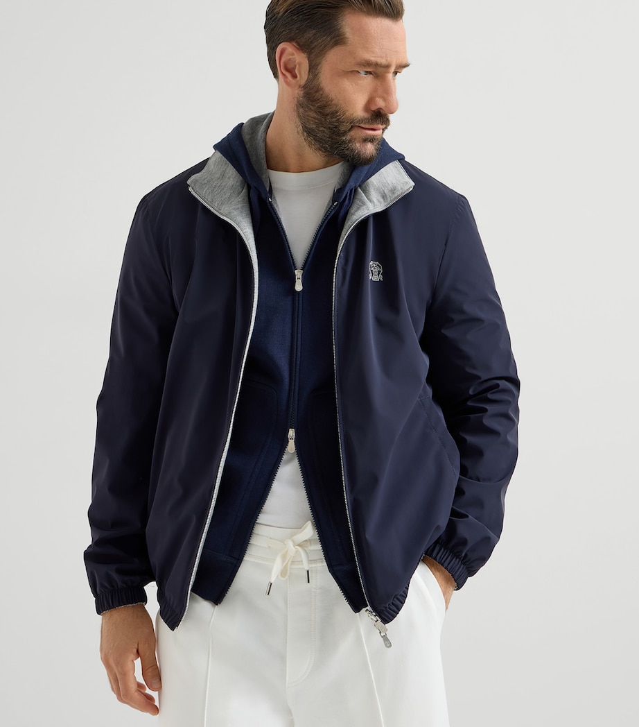 Reversible Logo Jacket CKM43 Image 4