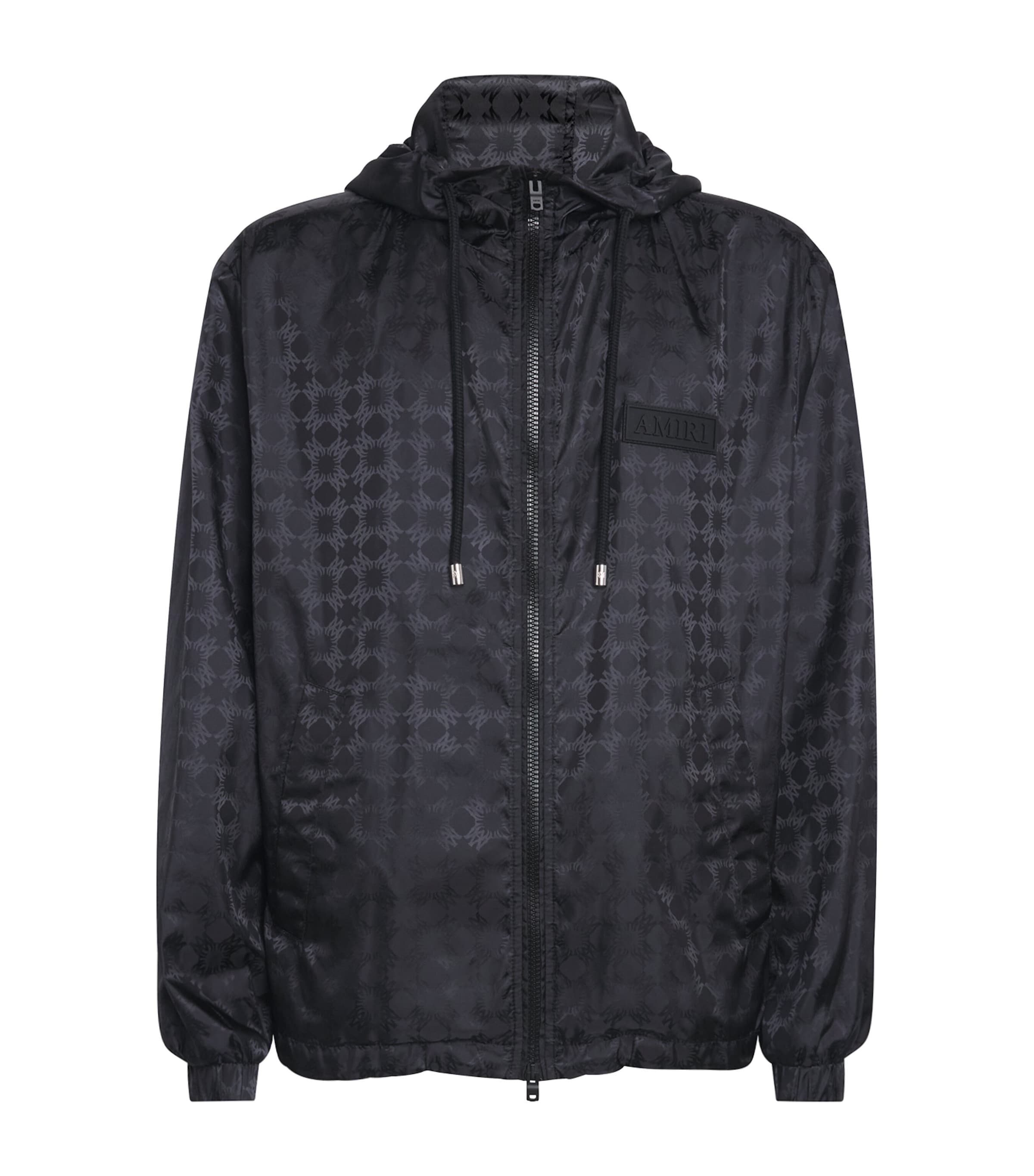 Amiri Ma Quid Windbreaker Jacket In Black