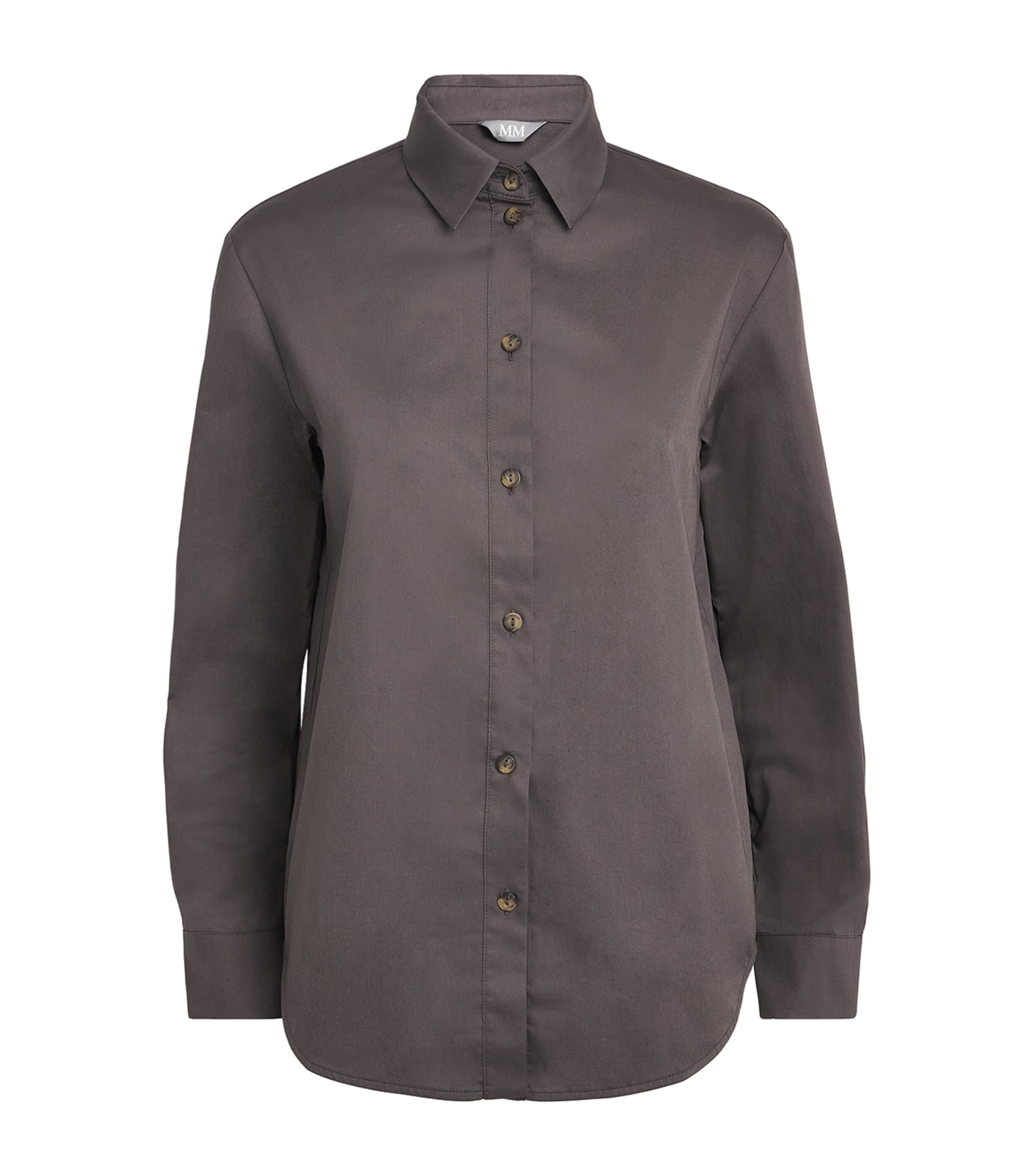 Mm Max Mara Cotton Poplin Shirt