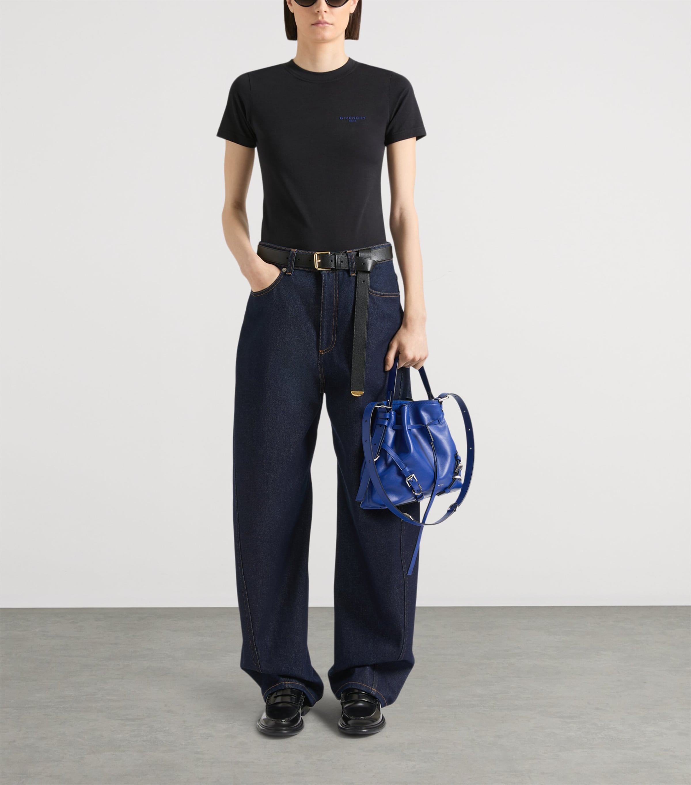 Givenchy Small Leather Voyou Bucket Bag Image 3