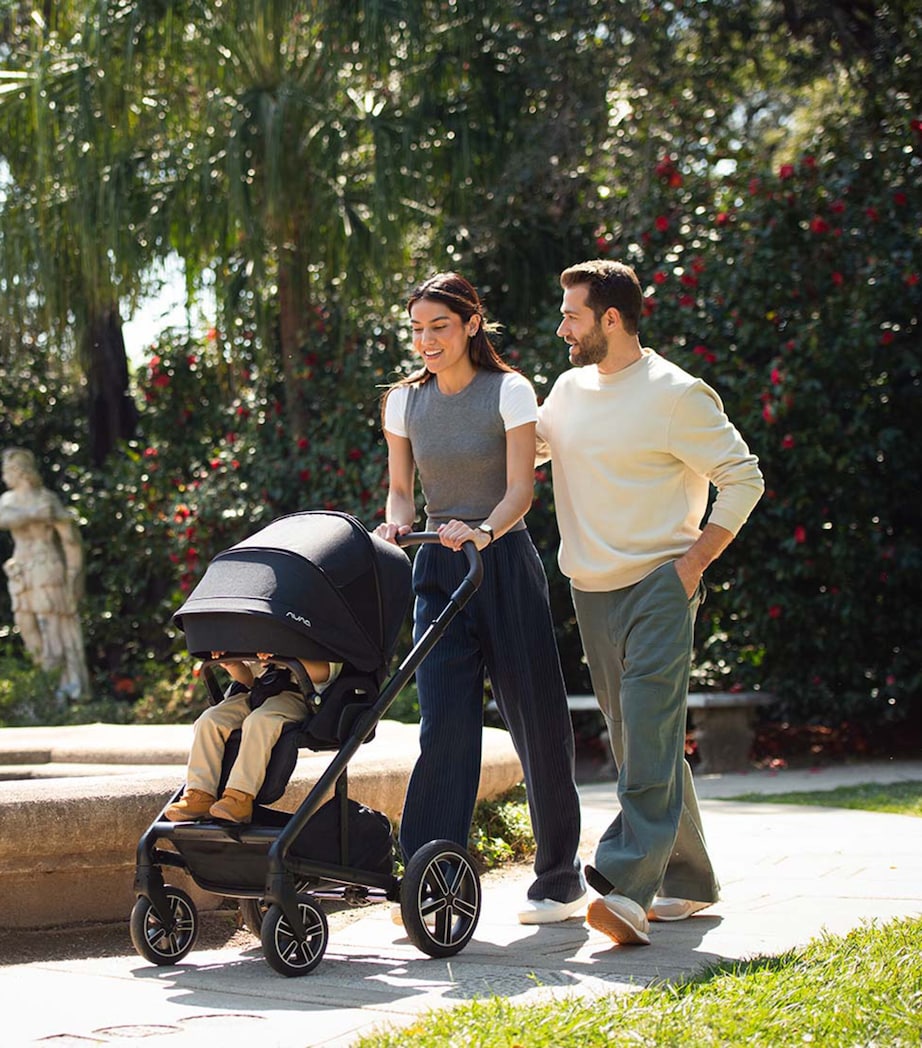Nuna MIXX Next Stroller, MIXX Carrycot, ARRA Flex Car Seat and BASE Curv Bundle Chestnut Image 16