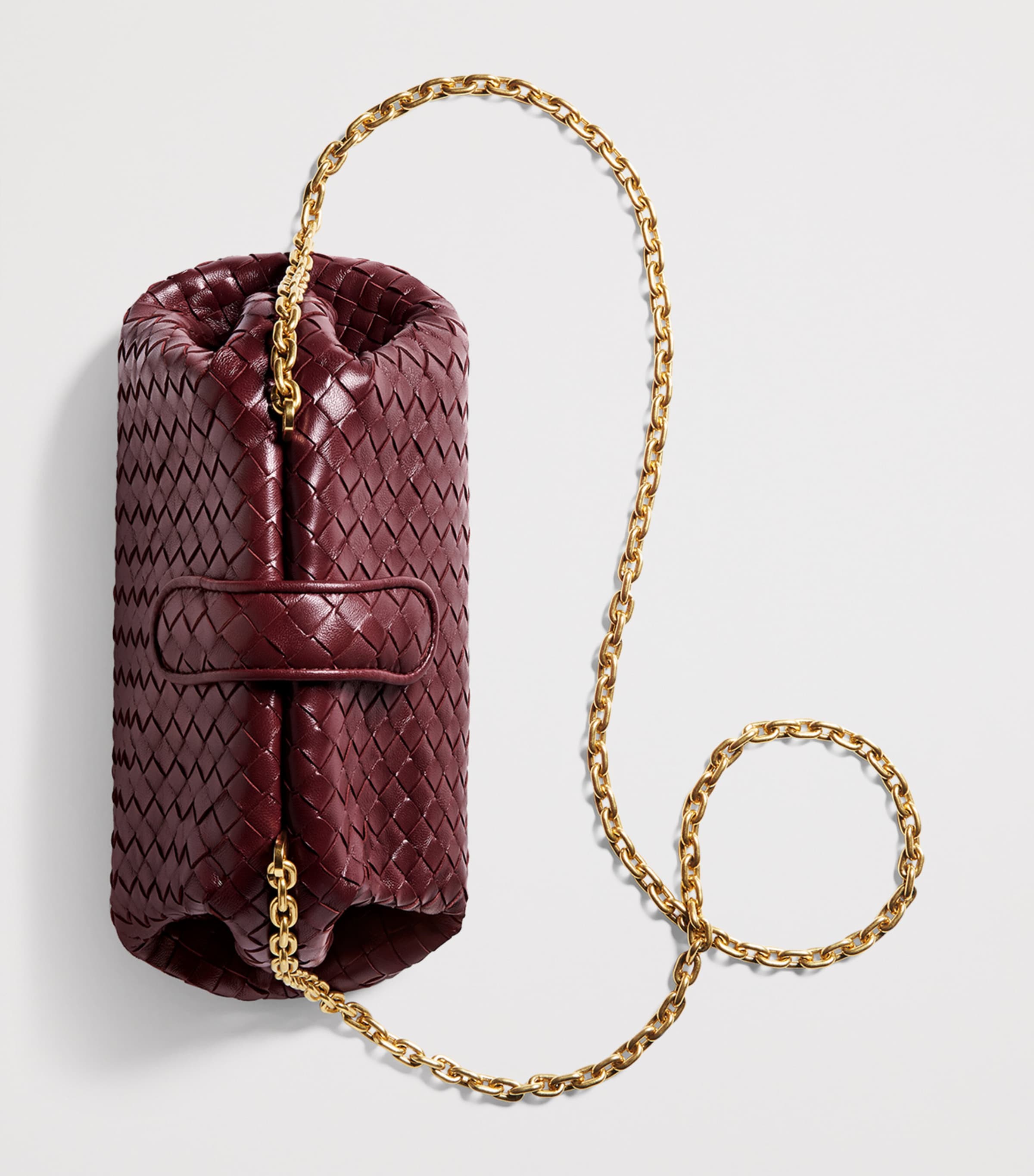 Bottega Veneta Small Leather Lauren 1980 Clutch Bag Image 5