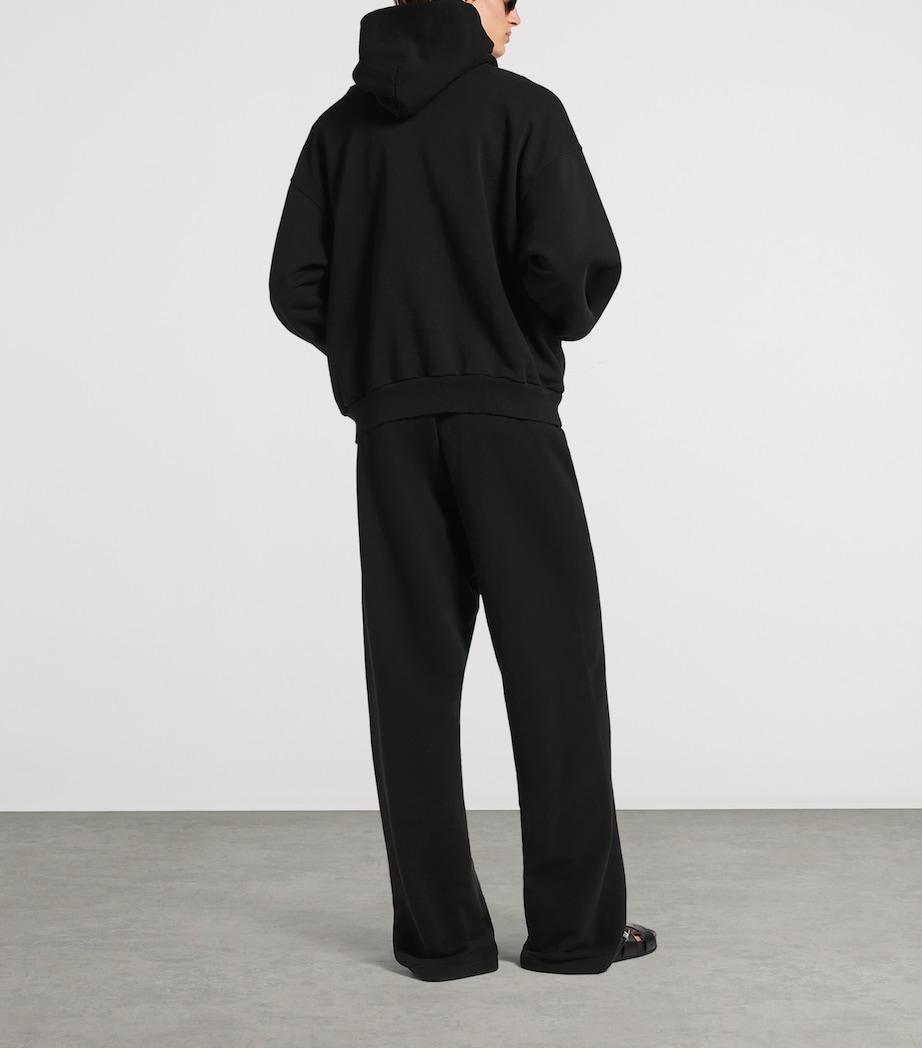 Balenciaga Mens Cotton Messy Spray Hoodie Image 3