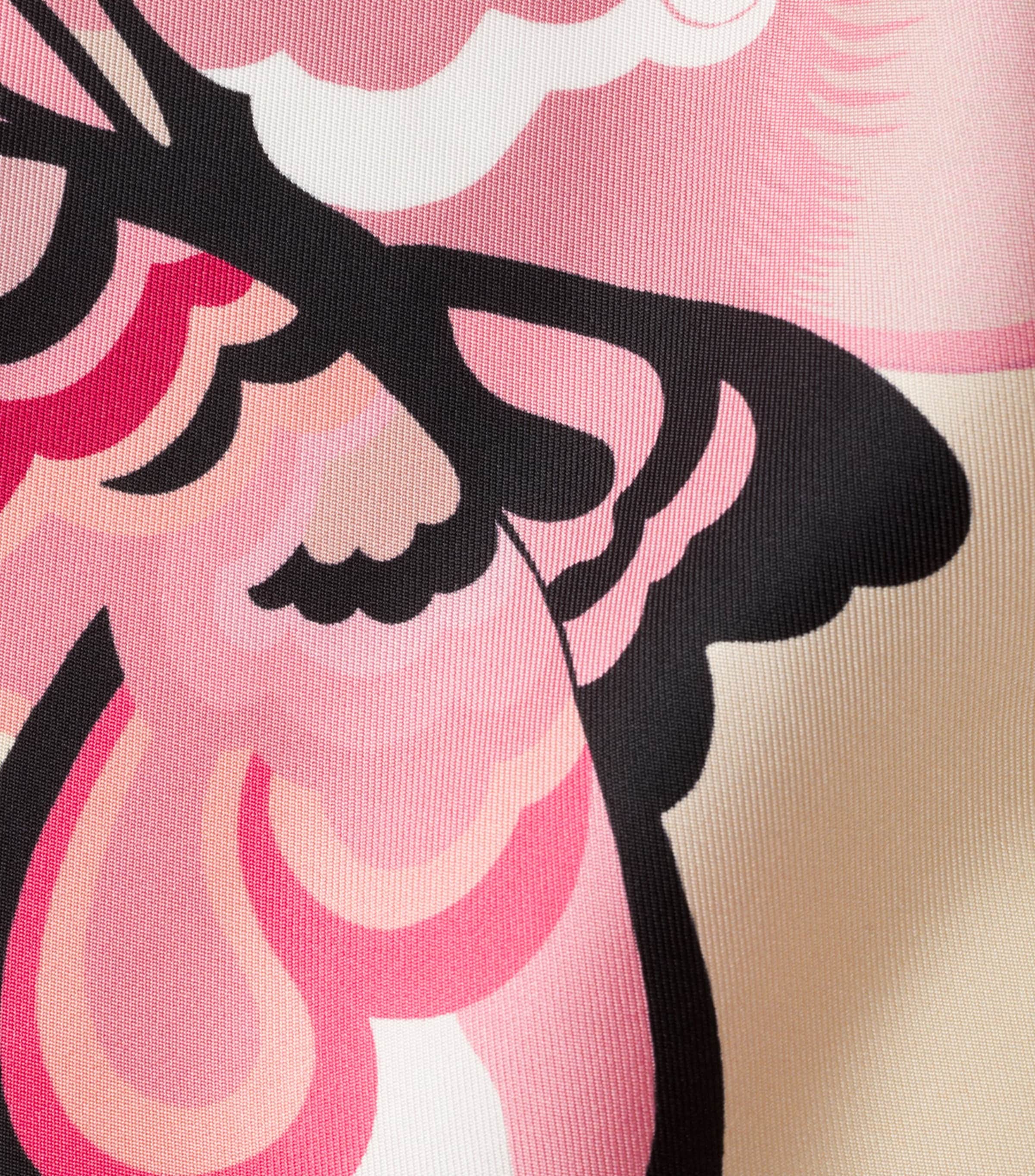 Silk Lady Print Scarf F0E18 Image 2