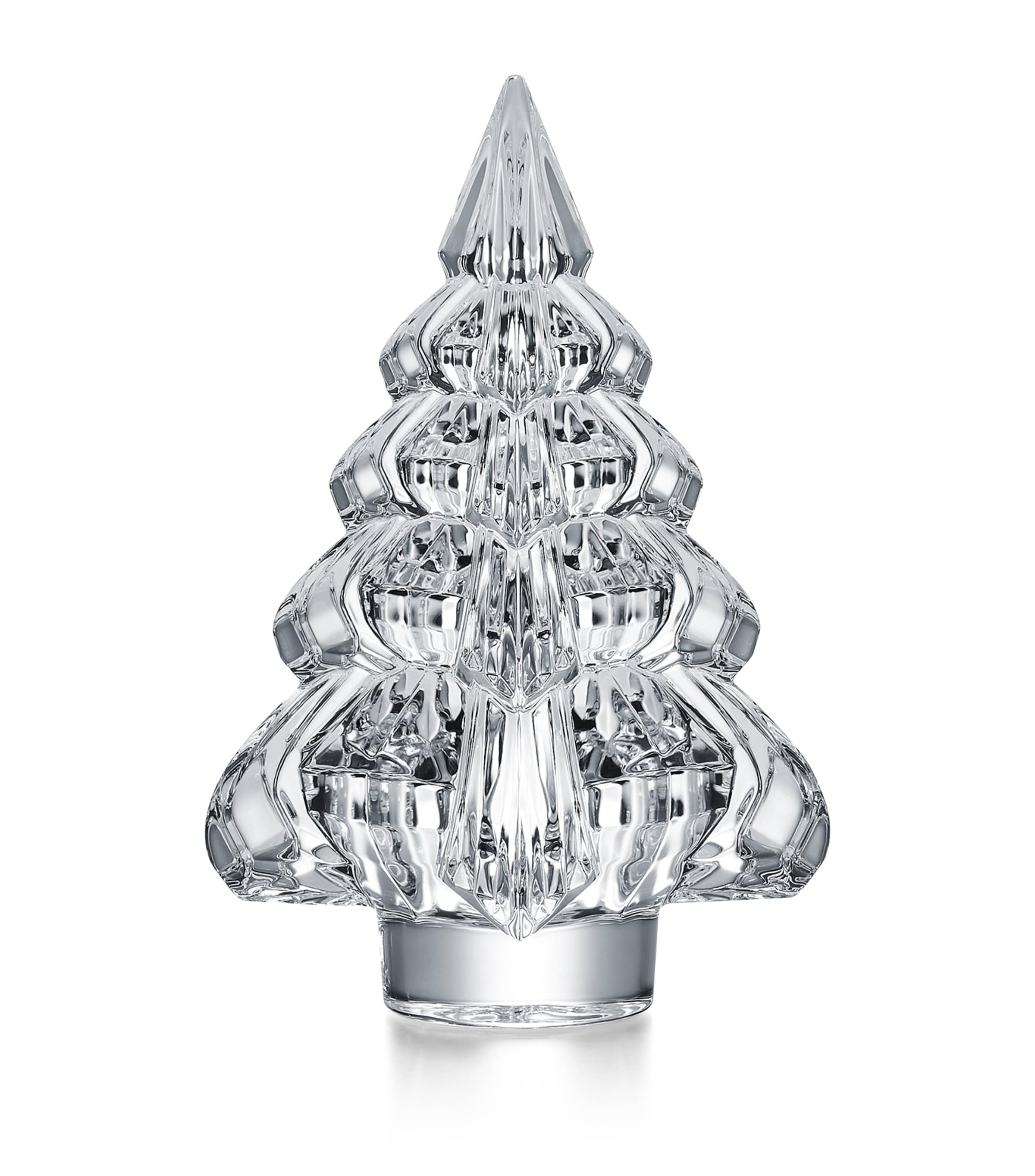 Baccarat Noël Palmette Fir Ornament In Transparent