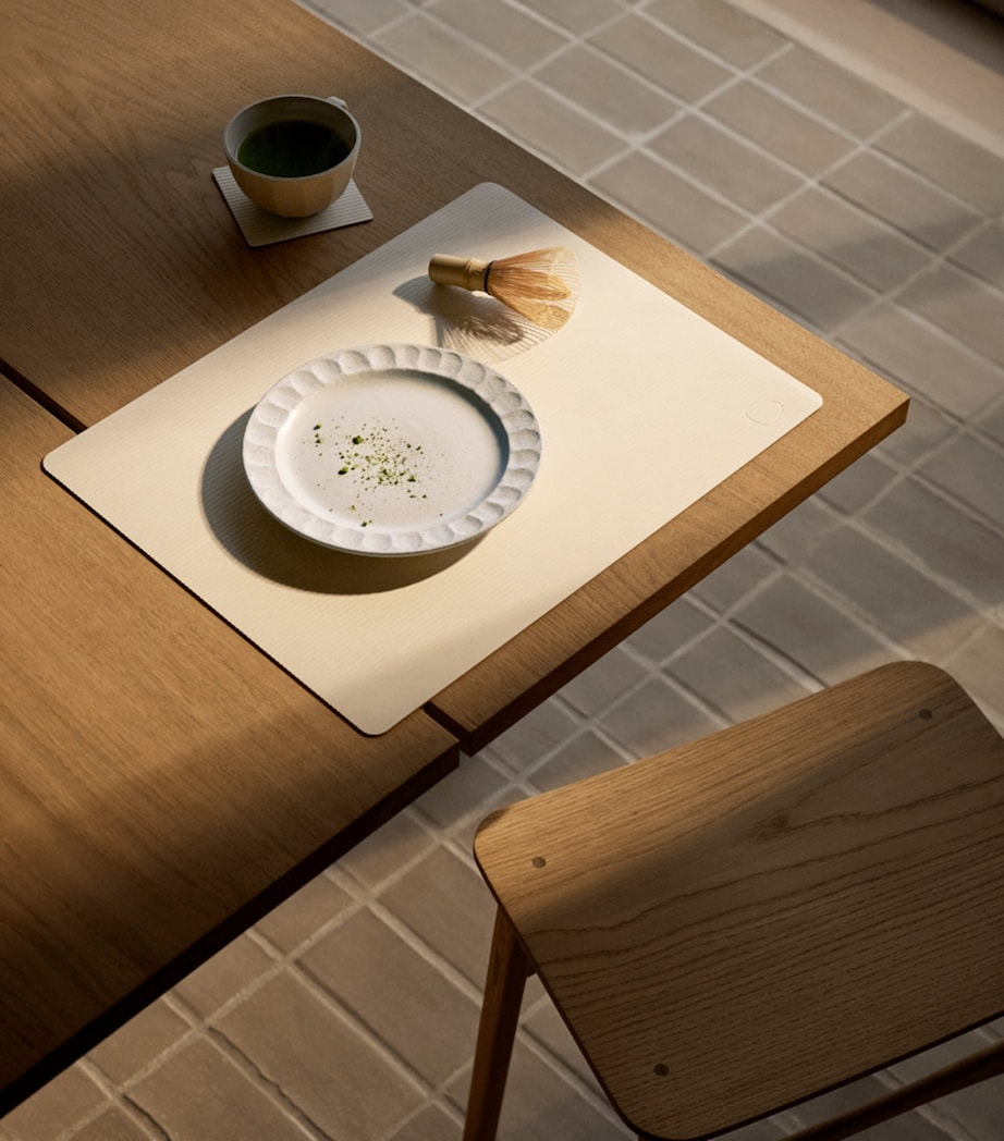 Square Corduroy Coasters (Set of 4) VANILLA Image 3