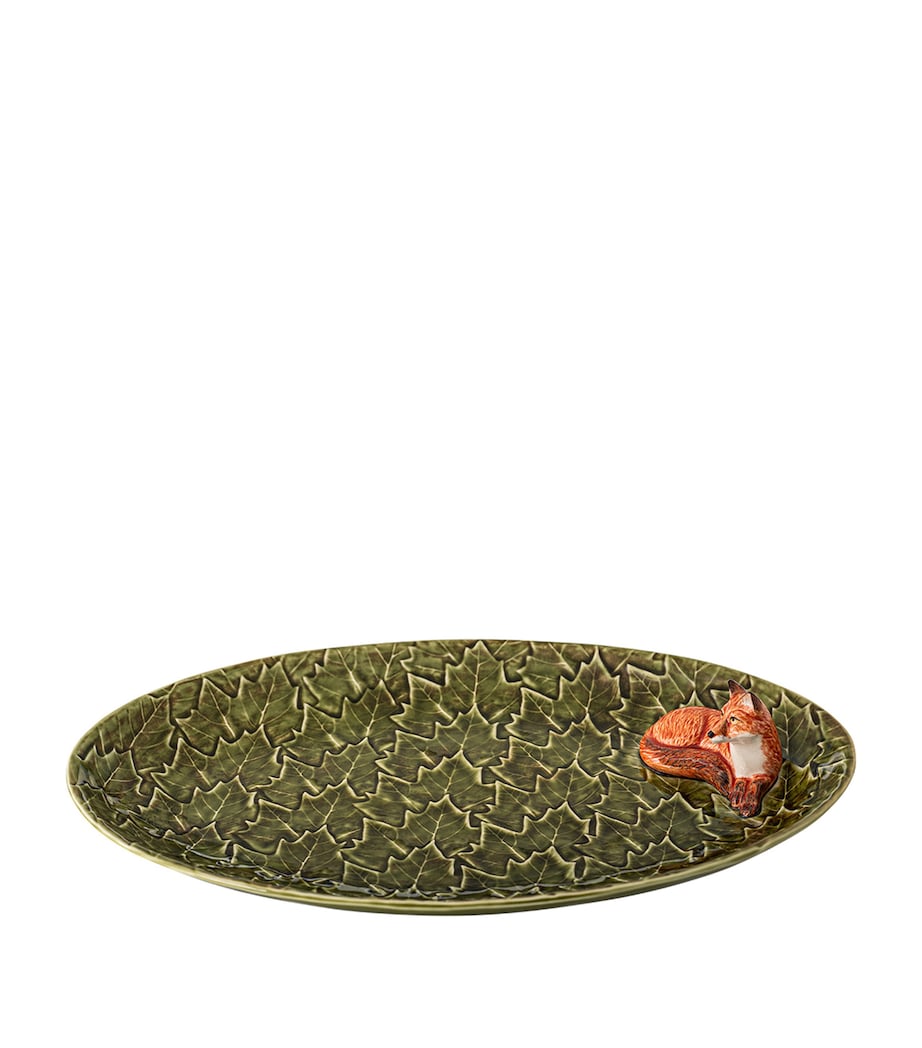 Acorn Oval Platter (40cm) GREEN Image 1