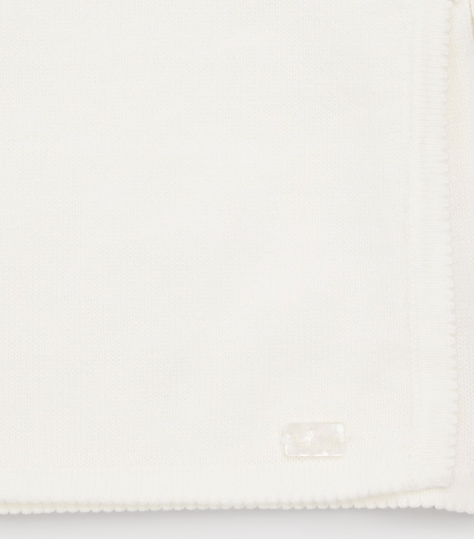 Cotton Wrap Cardigan and Leggings Set (1-24 Months) 13NACRE Image 4