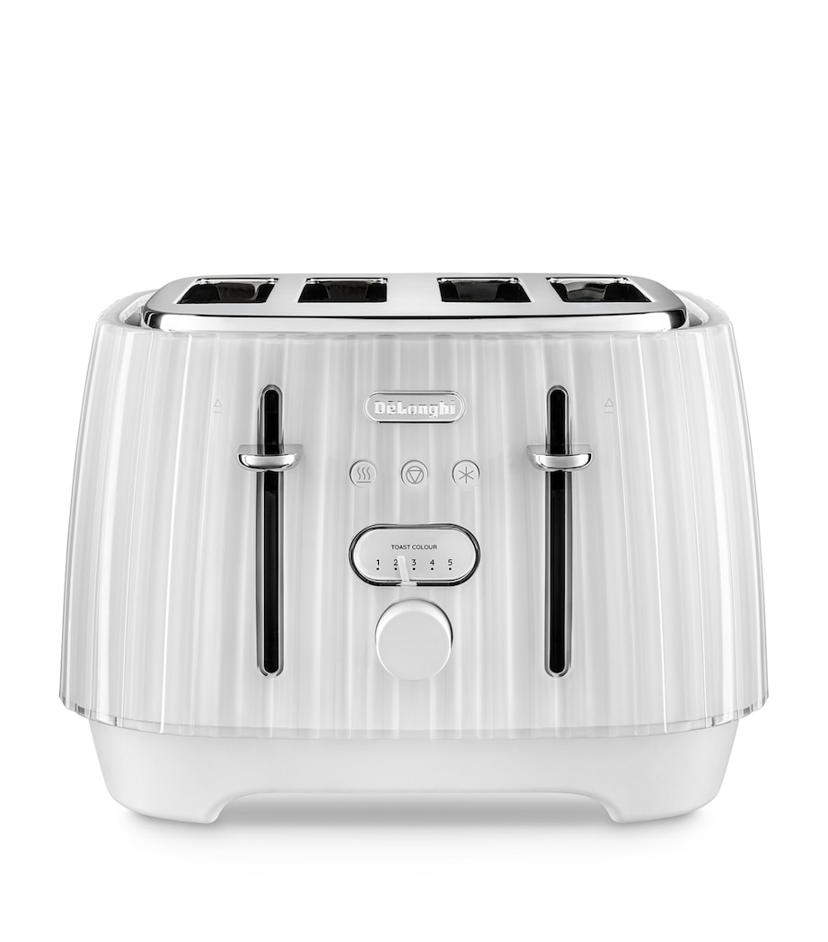 Ballerina 4-Slot Toaster WHITE Image 1