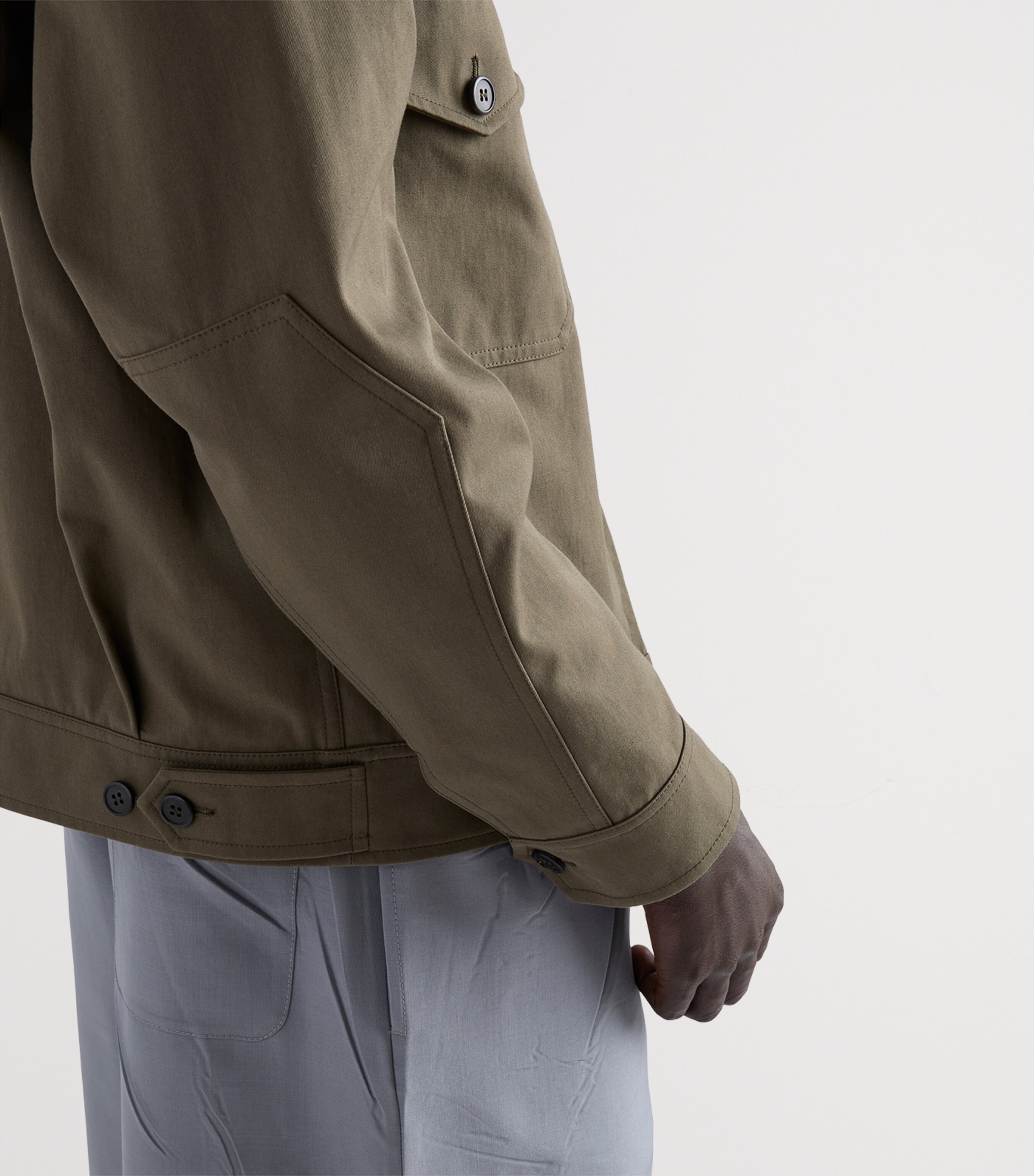 Prada Mens Technical Jacket Green Image 6