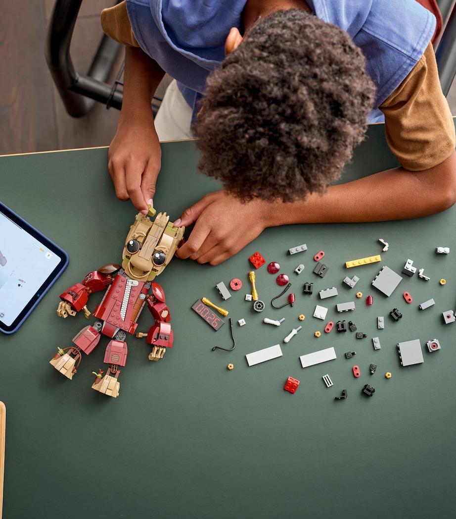 Marvel Ravager Jumpsuit Groot Figure 76341 MULTI Image 3