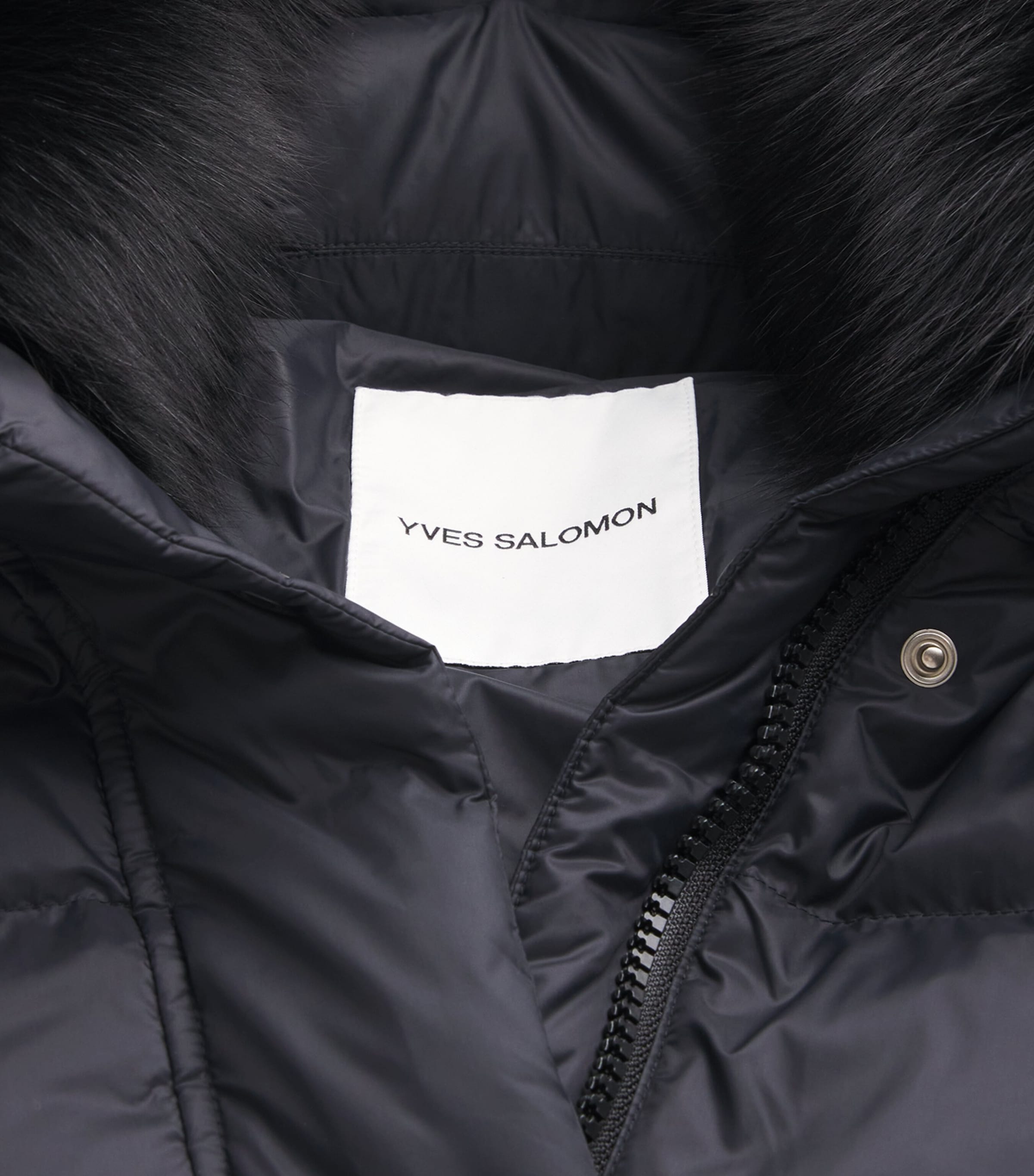 Down Fur-Trim Adaptable Parka Coat C99 Image 5