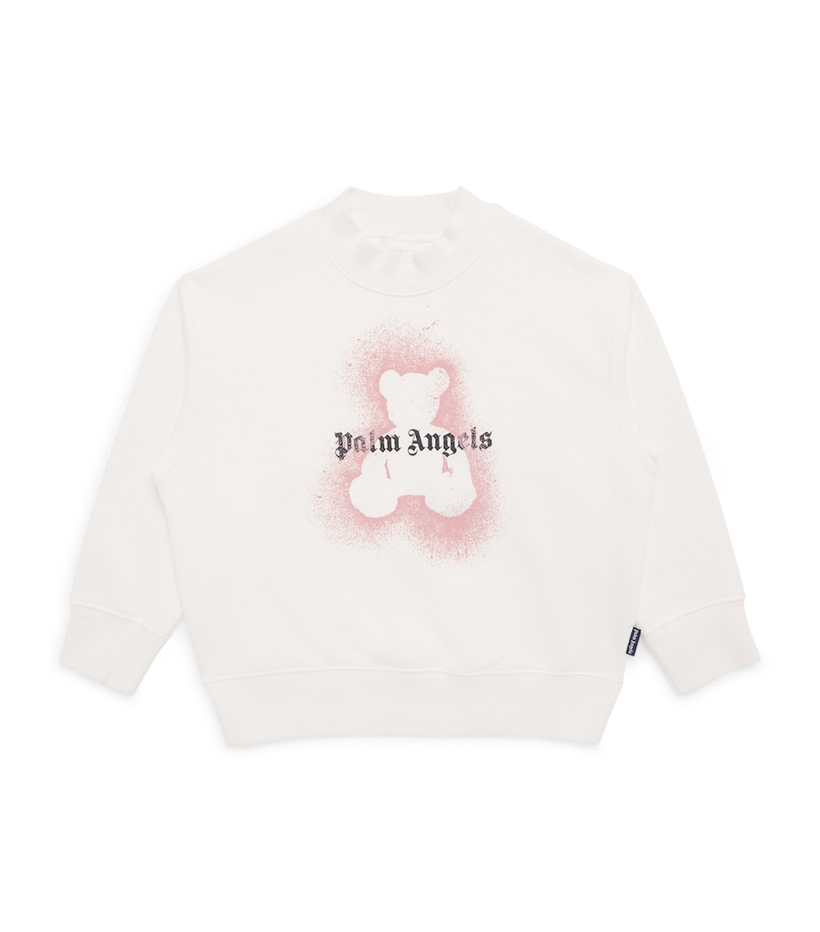 Cotton Bear Graphic Sweatshirt (4-12+ Years) 0330OFFW-ANTIQUE RSE Image 1