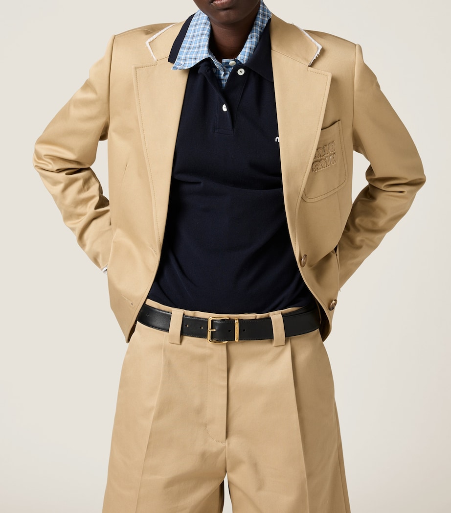 Cotton Bermuda Shorts F0065 Image 4