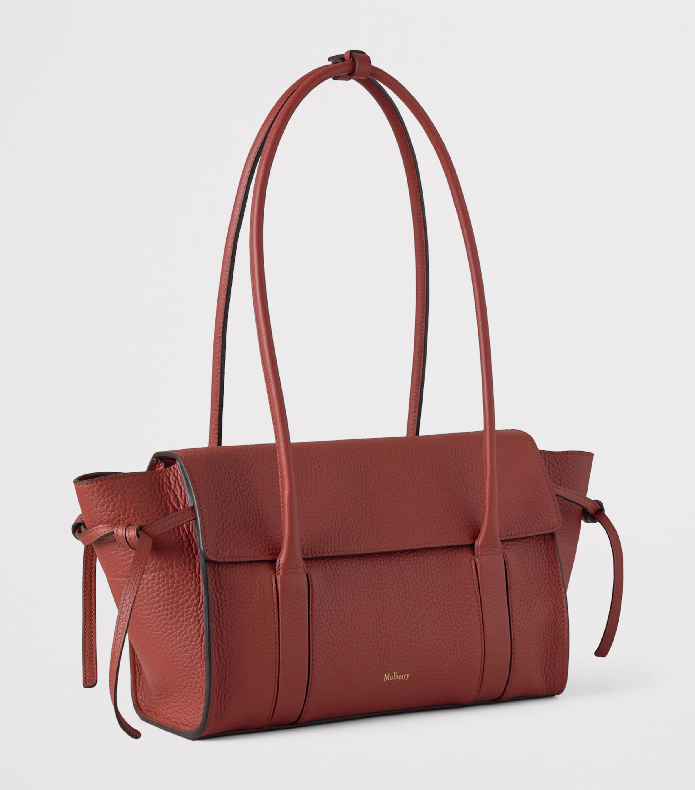 Small Soft Bayswater Shoulder Bag RUST Image 2