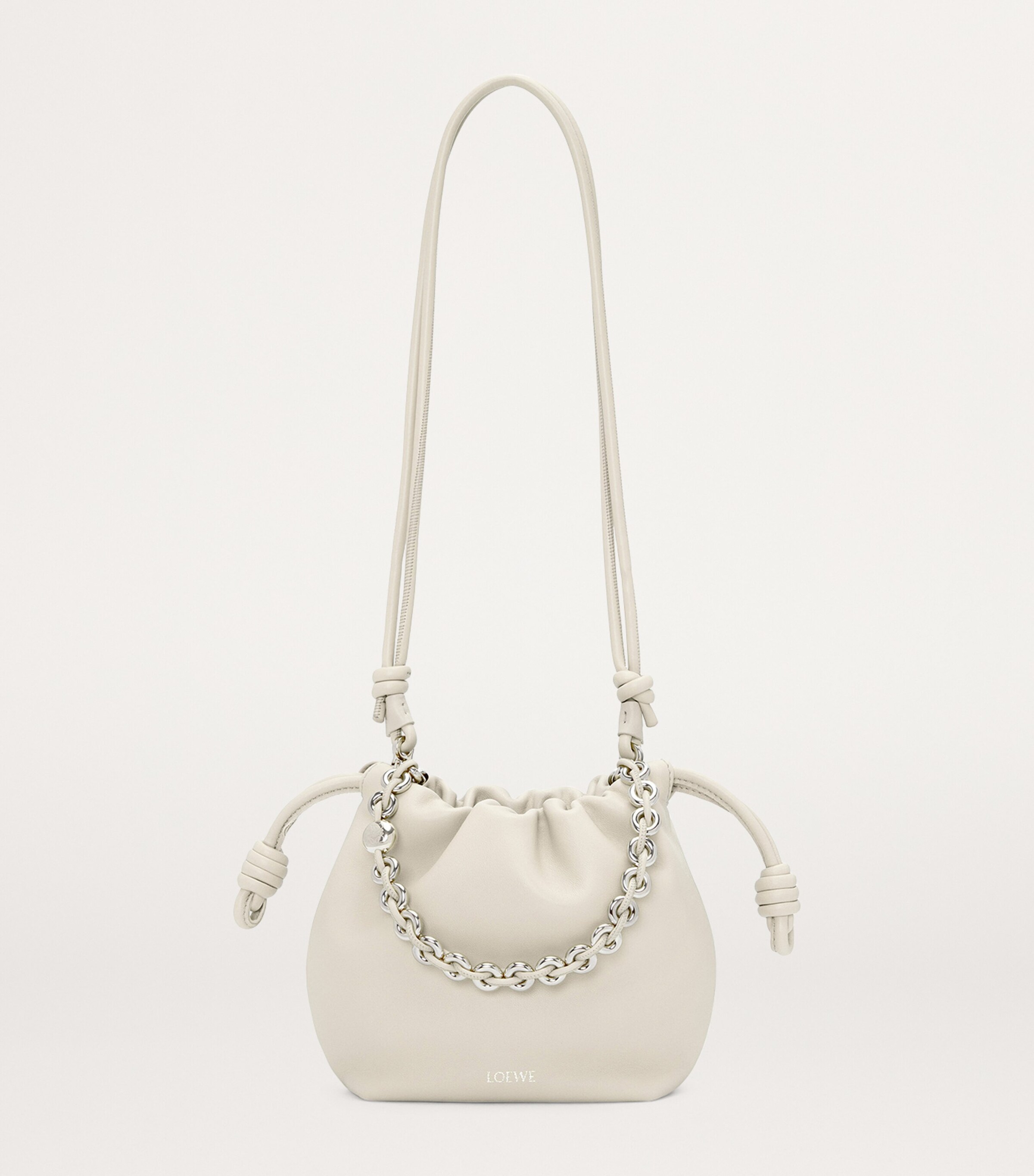 LOEWE Mini Flamenco Shoulder Bag Sea Salt Image 6