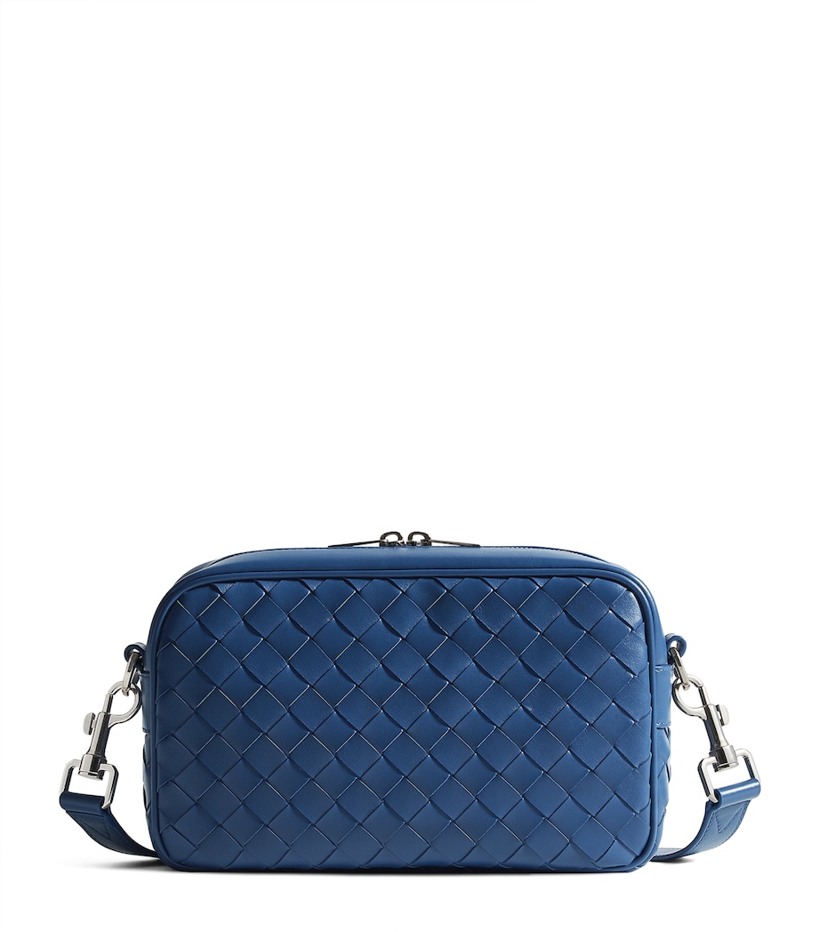 Bottega Veneta Small Leather Intrecciato Camera Bag Image 1