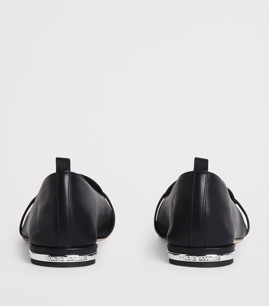 Leather Dora Loafers BLACK Image 4