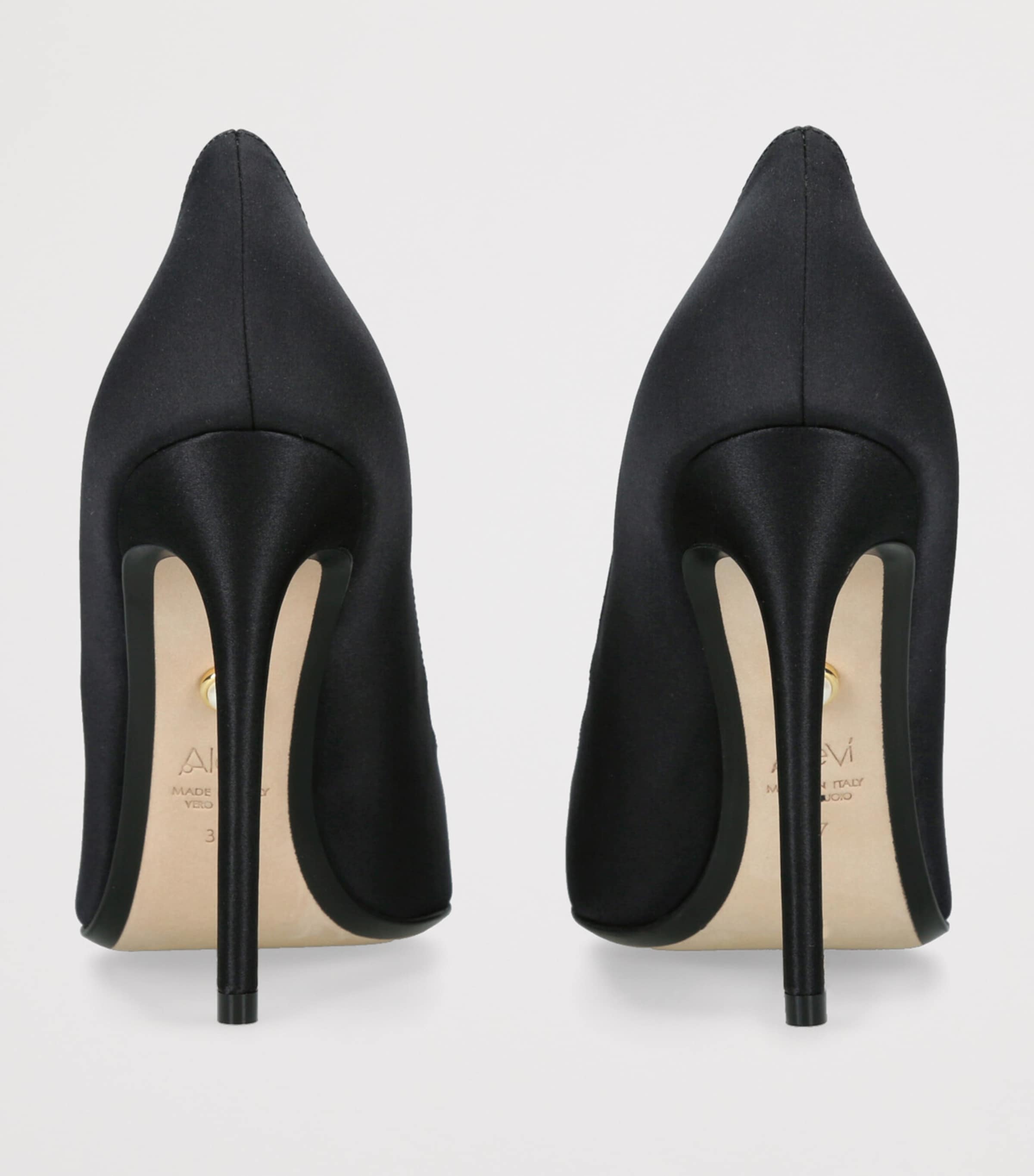 Satin Susi Pumps 110 BLACK Image 2