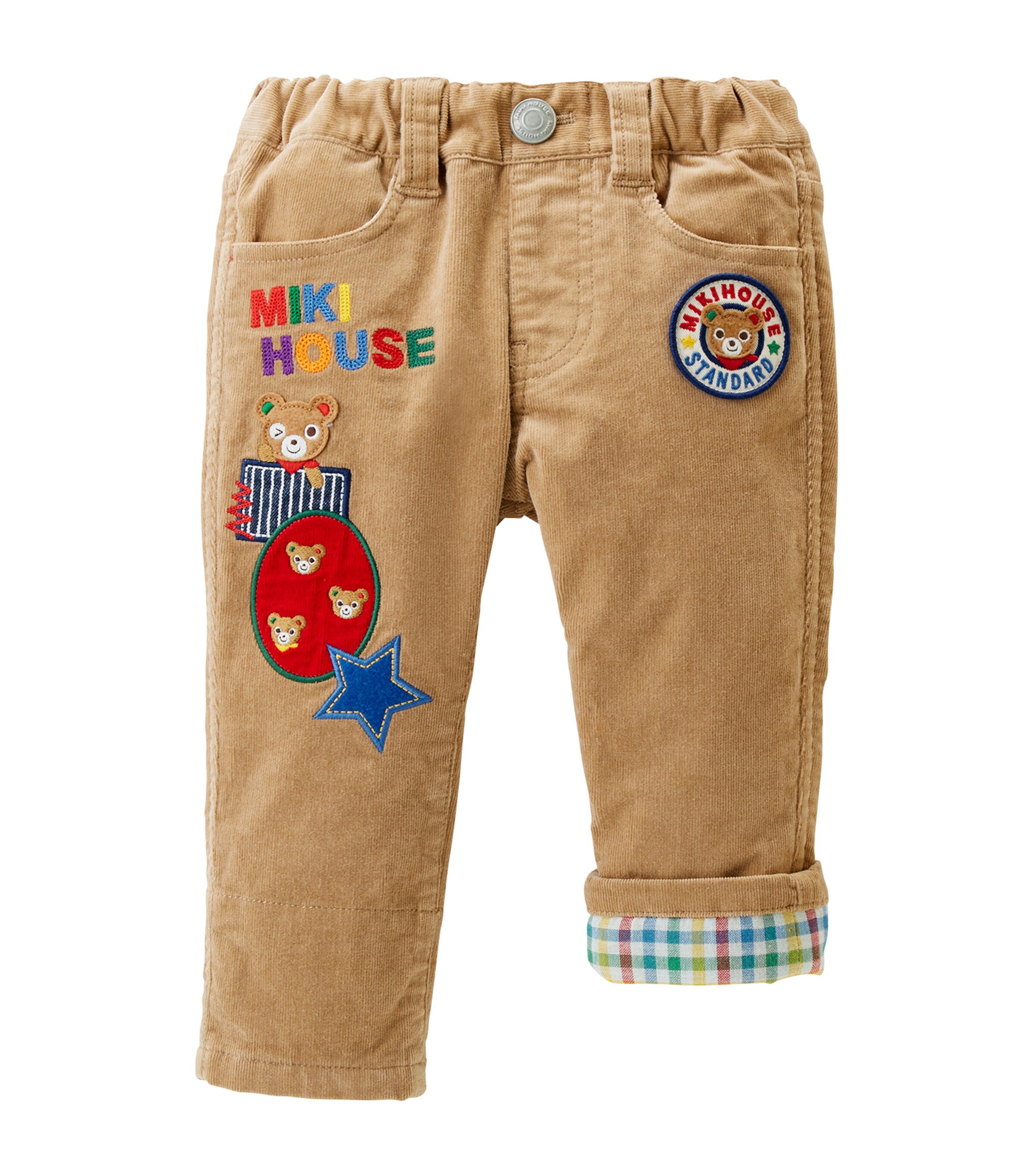 Miki House Corduroy Patchwork Chinos (2-7 Years) | Harrods US