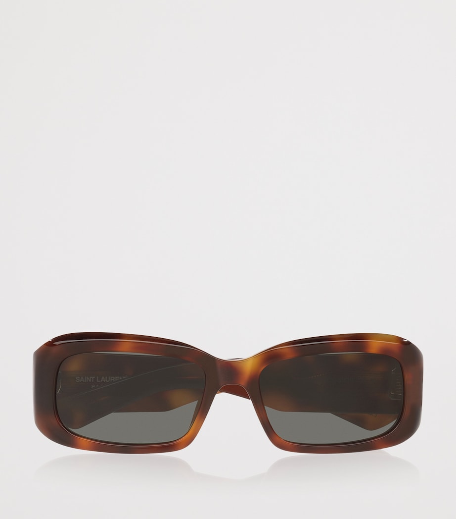 Saint Laurent Acetate Rectangle Sunglasses Image 3