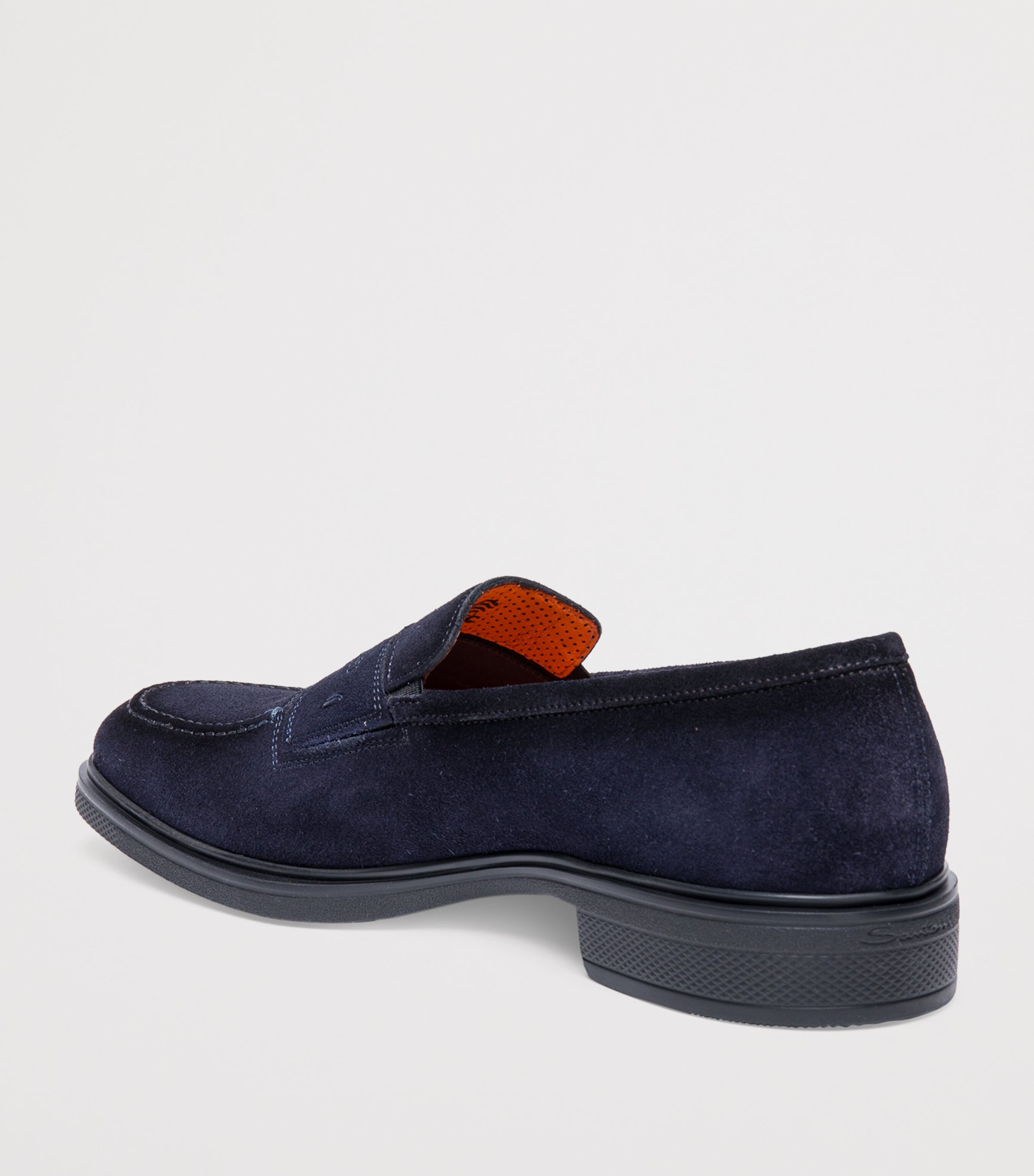 Suede Easy Penny Loafers NAVY Image 3