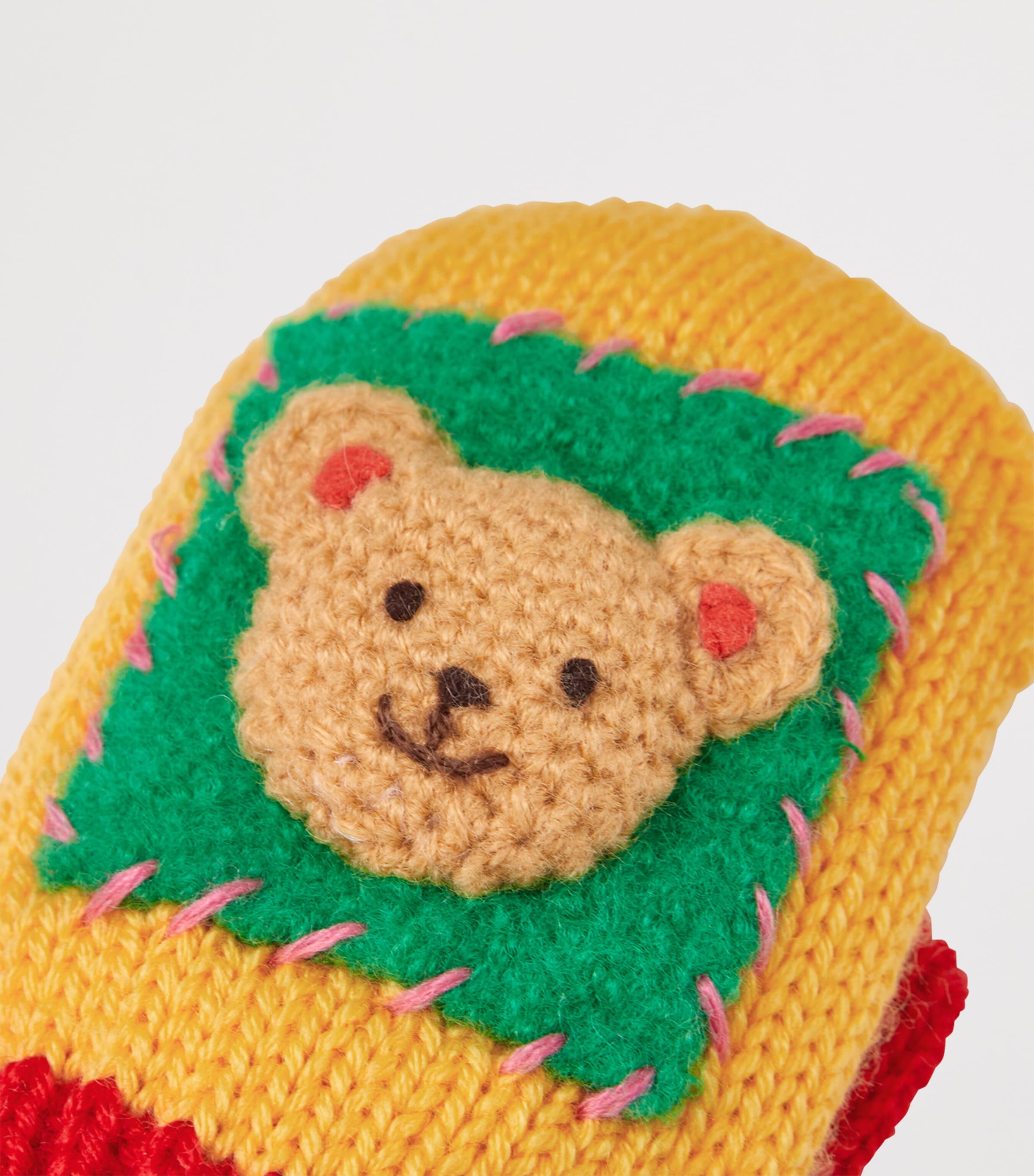 Wool-Blend Bear Mittens 87 Image 3