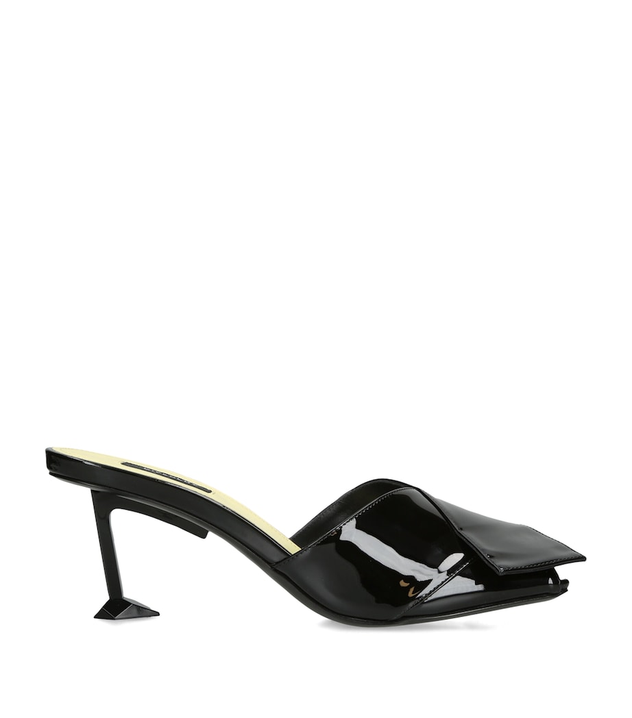 Givenchy Leather Boudoir Fold Mules 65 Black Image 1