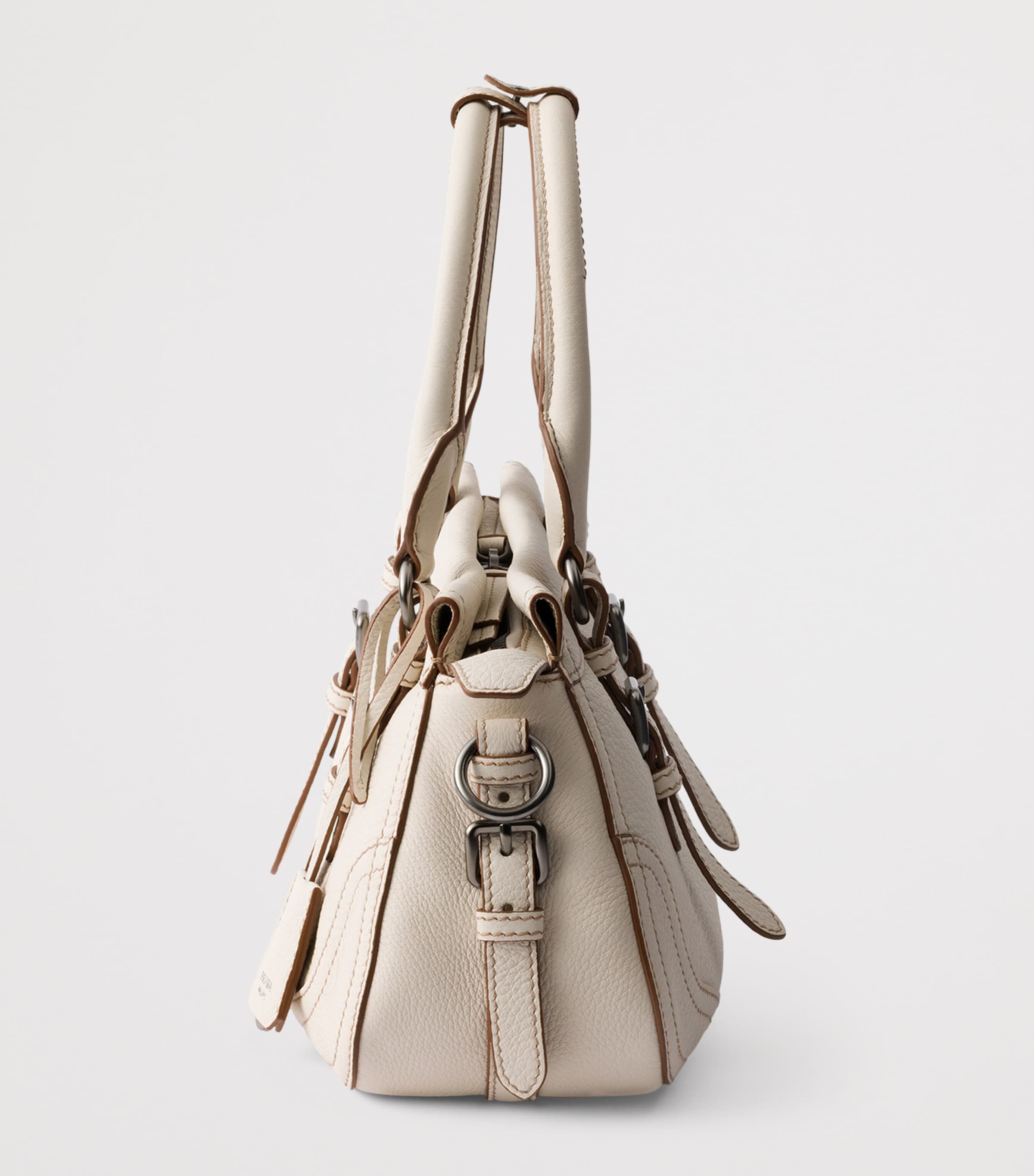 Large Leather Tote Bag F0K74 Image 6