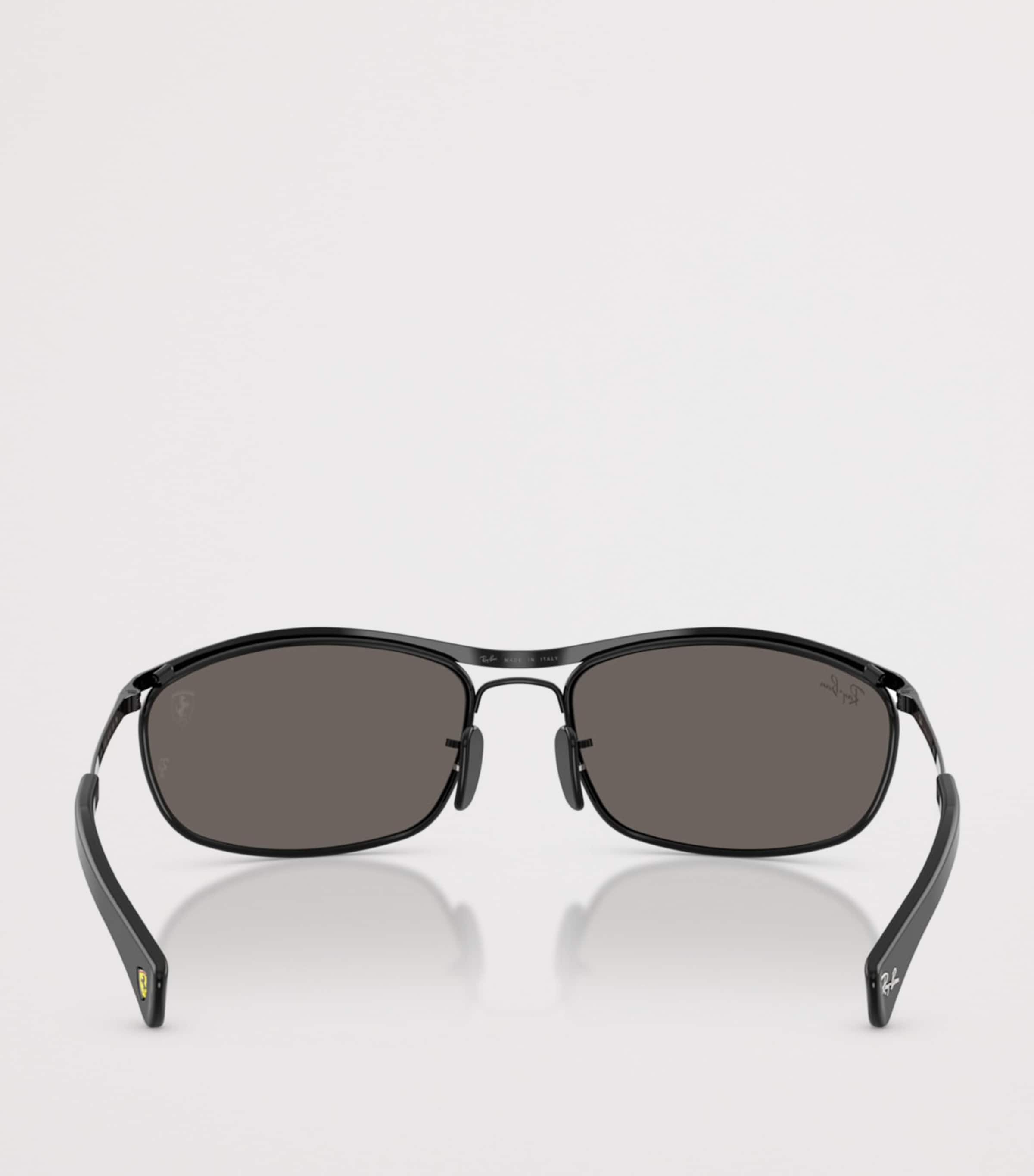 Ray-Ban Scuderia Ferrari Collection Oval Sunglasses Black Image 4