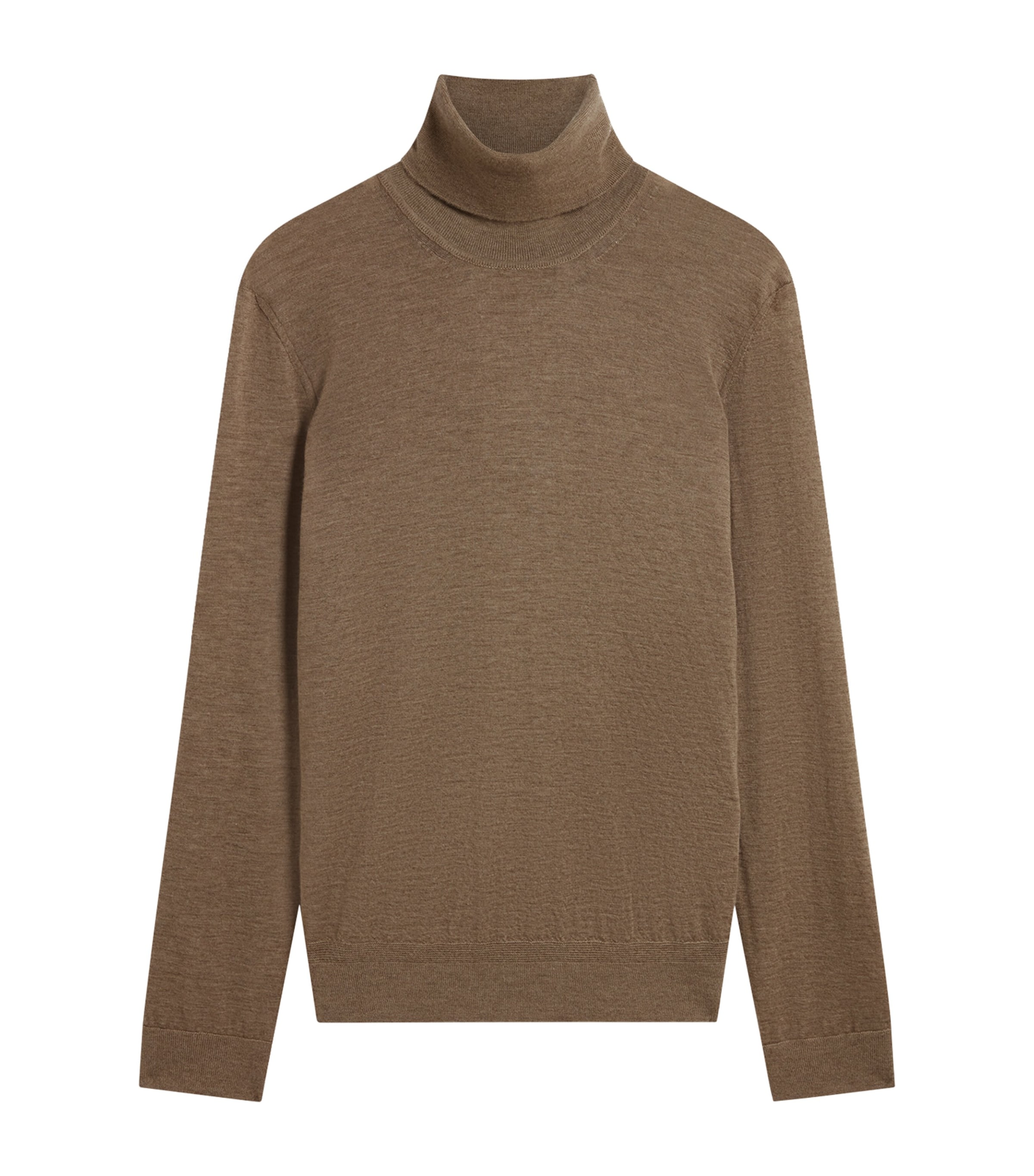 Superfine Cashmere Rollneck Sweater 254MID NATURAL Image 1