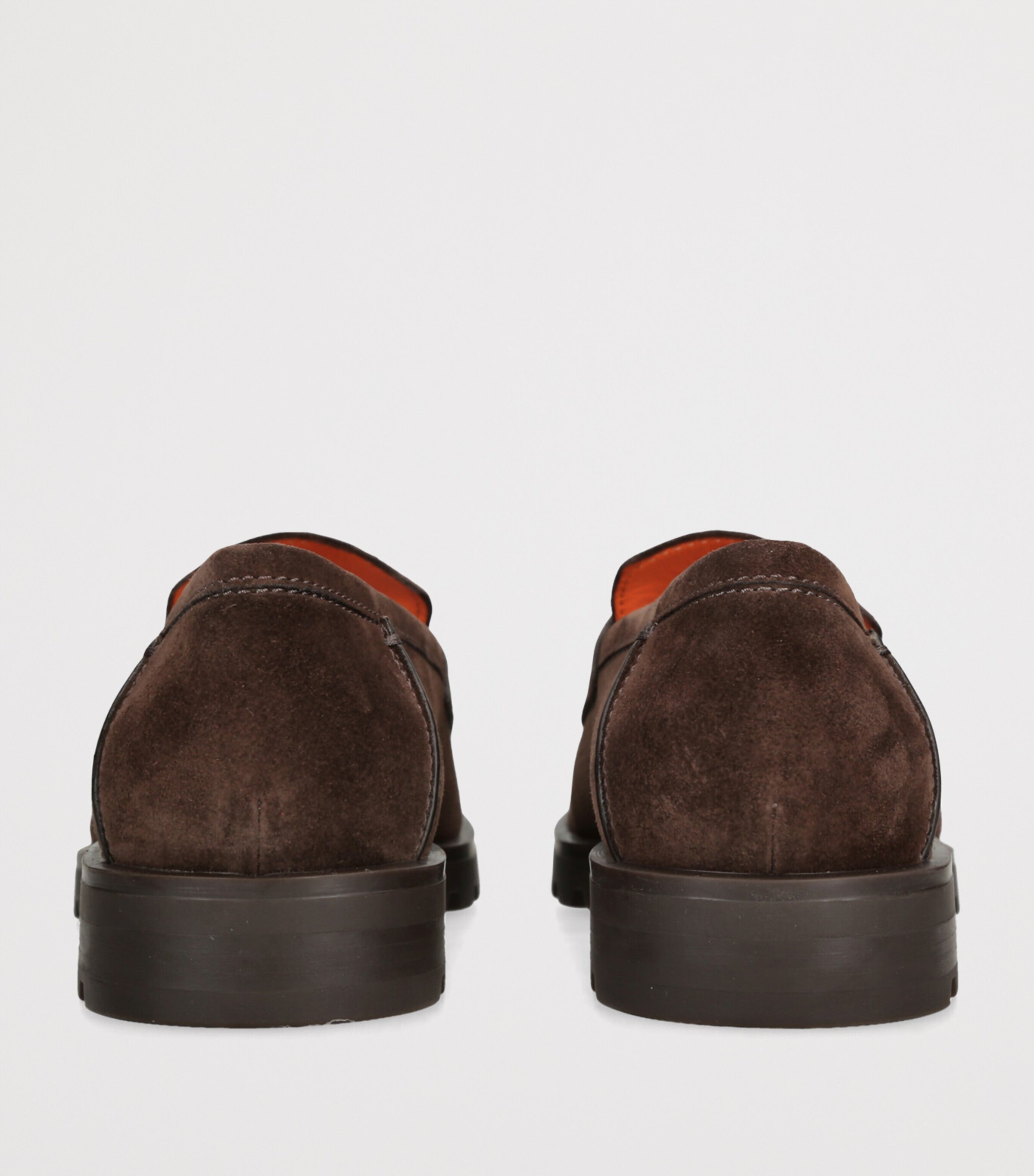 Suede Detroit Roccia Loafers DARK BROWN Image 2