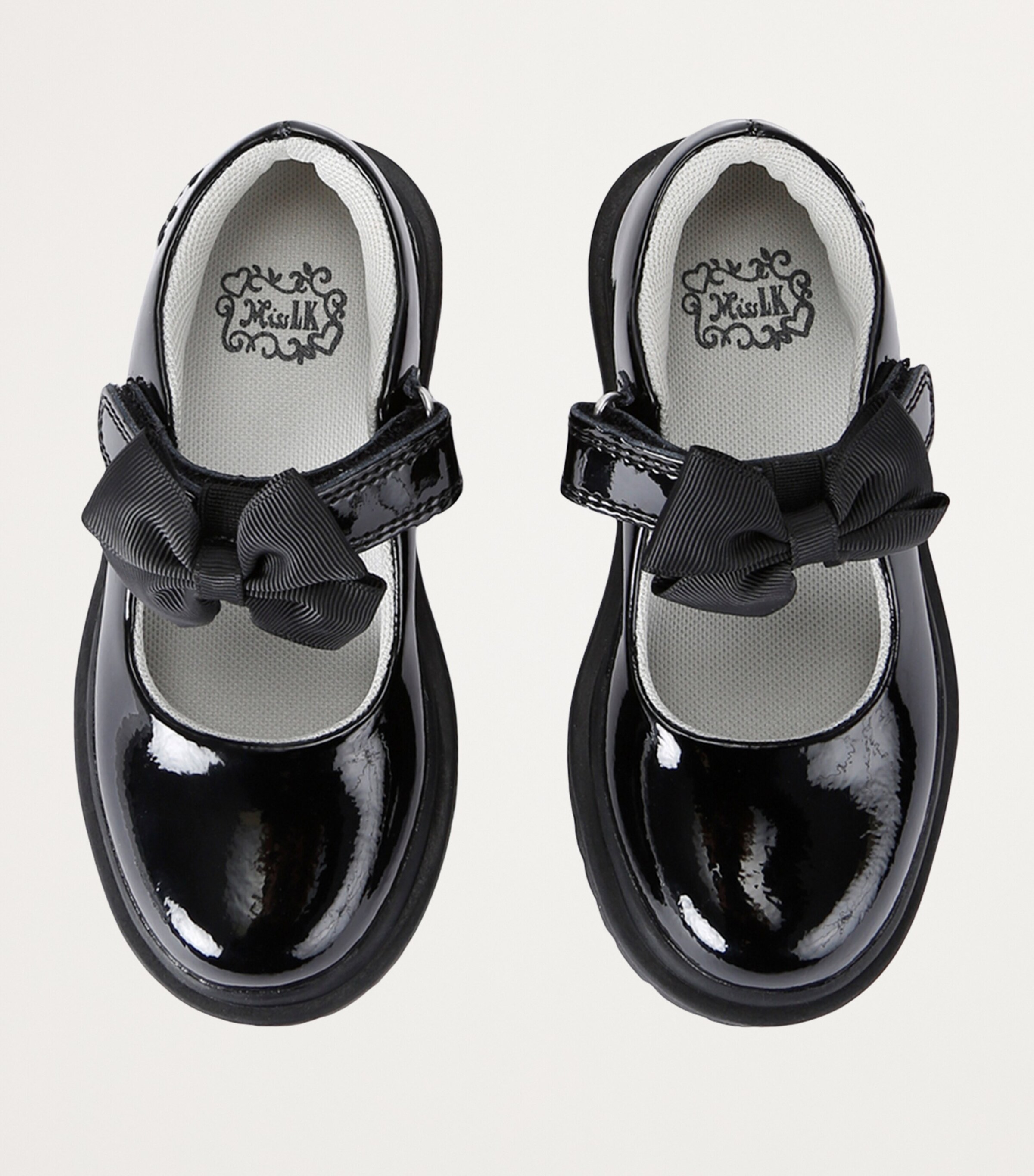 Patent Leather Mia School Shoes BLACK Image 4
