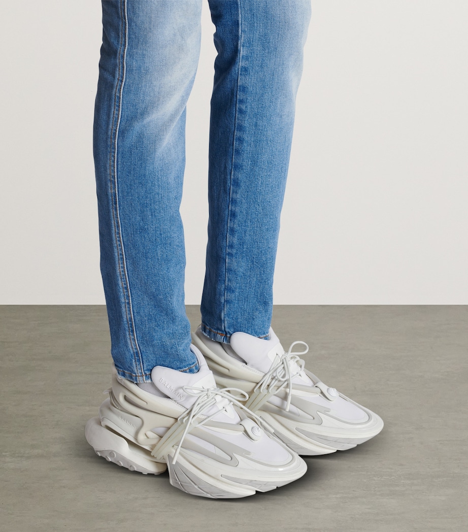 Neoprene Unicorn Sneakers 0FA BLANC Image 3