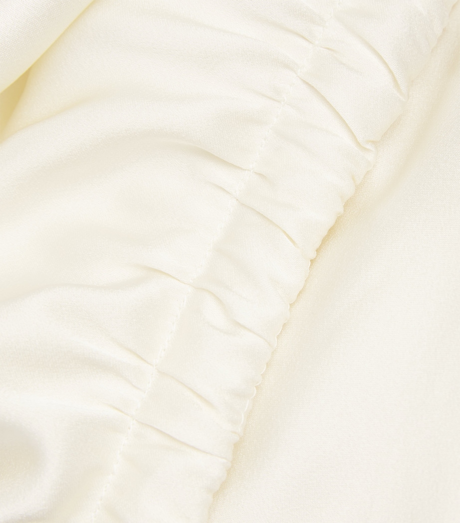 Satin Cowl-Neck Maxi Dress 102 CREAM Image 5