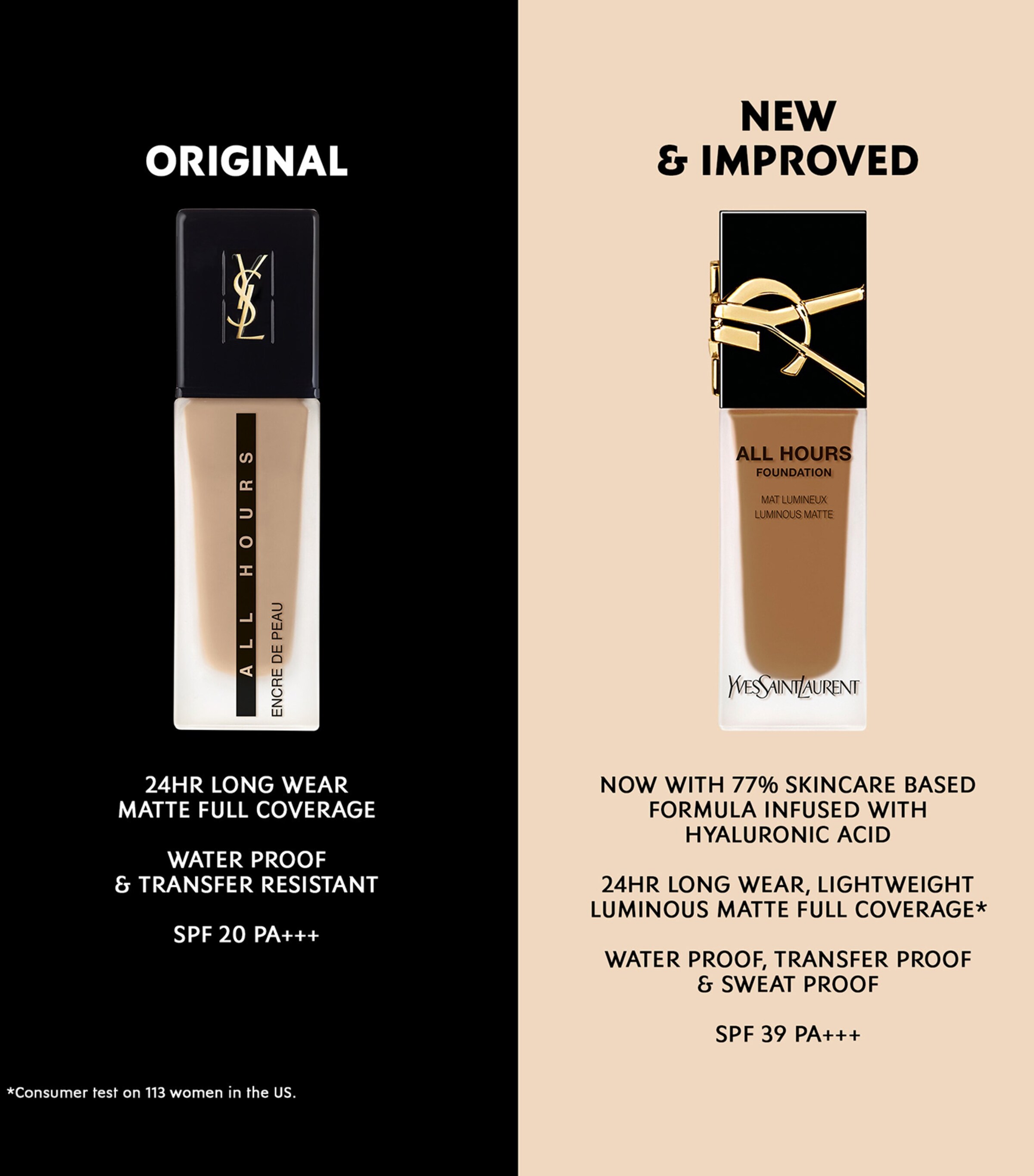 YSL All Hours Foundation - NEW | Harrods US