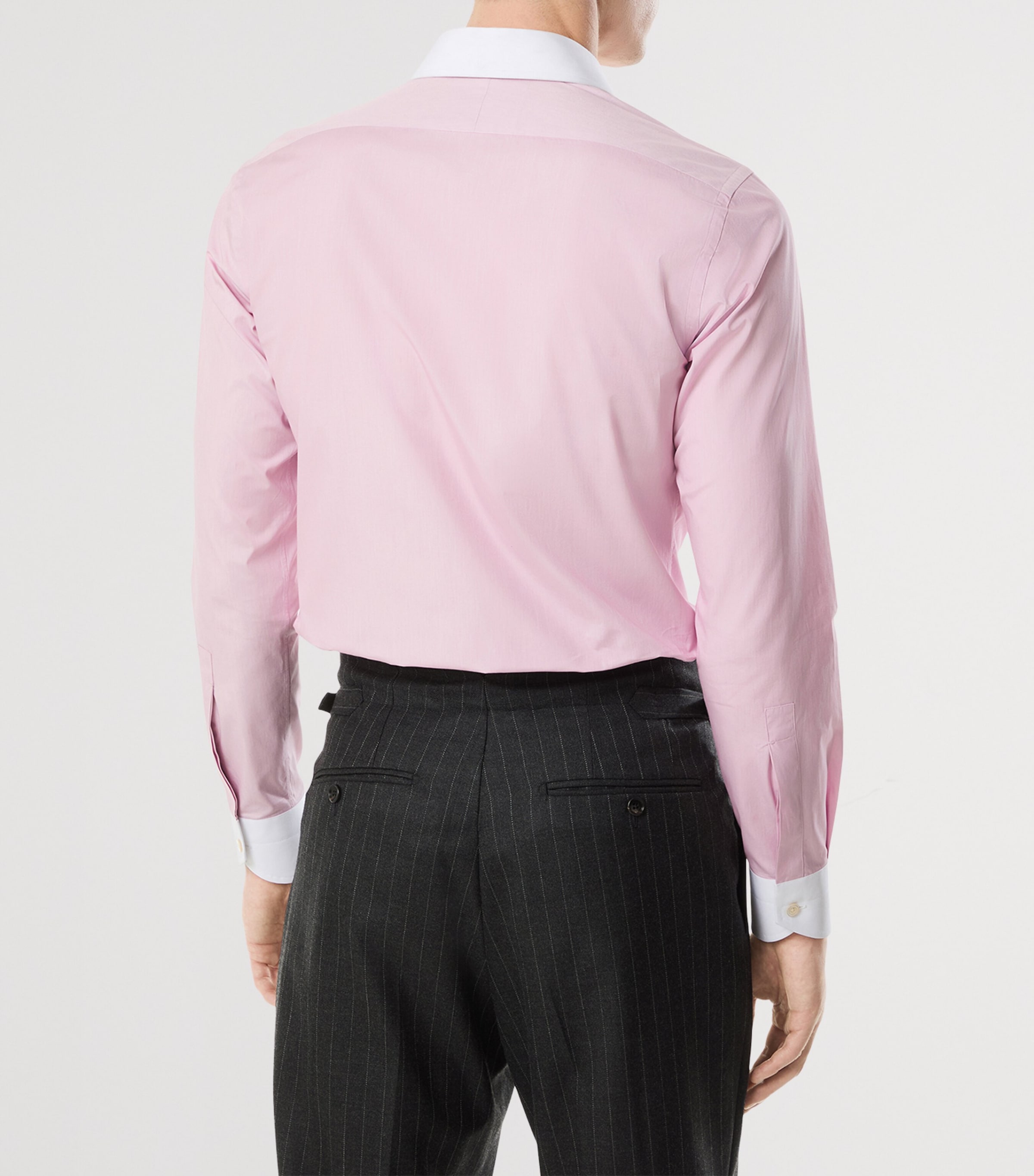 Cotton Contrast-Trim Shirt PAU Image 5