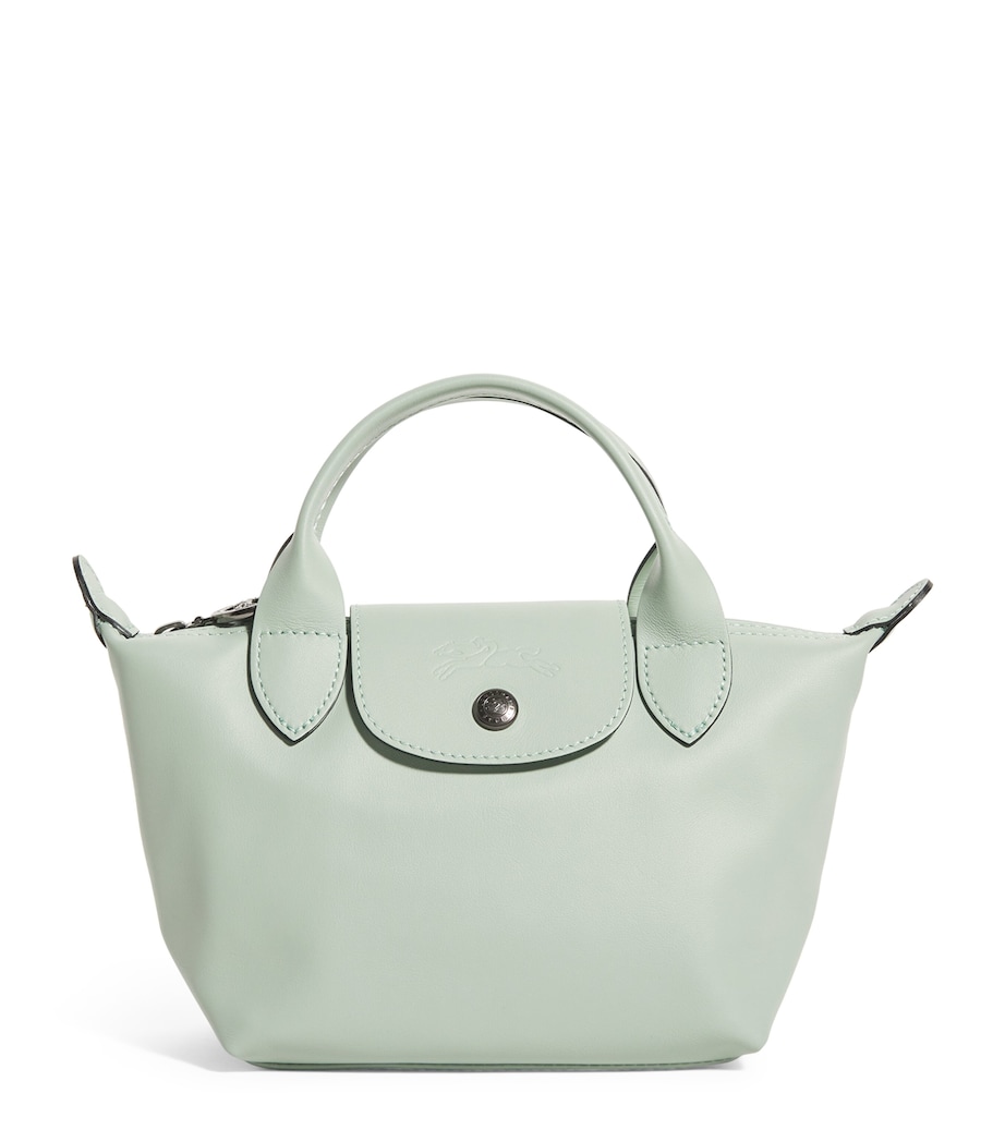 Longchamp Extra Small Leather Le Pliage Xtra Cross-Body Bag Vervain Image 1