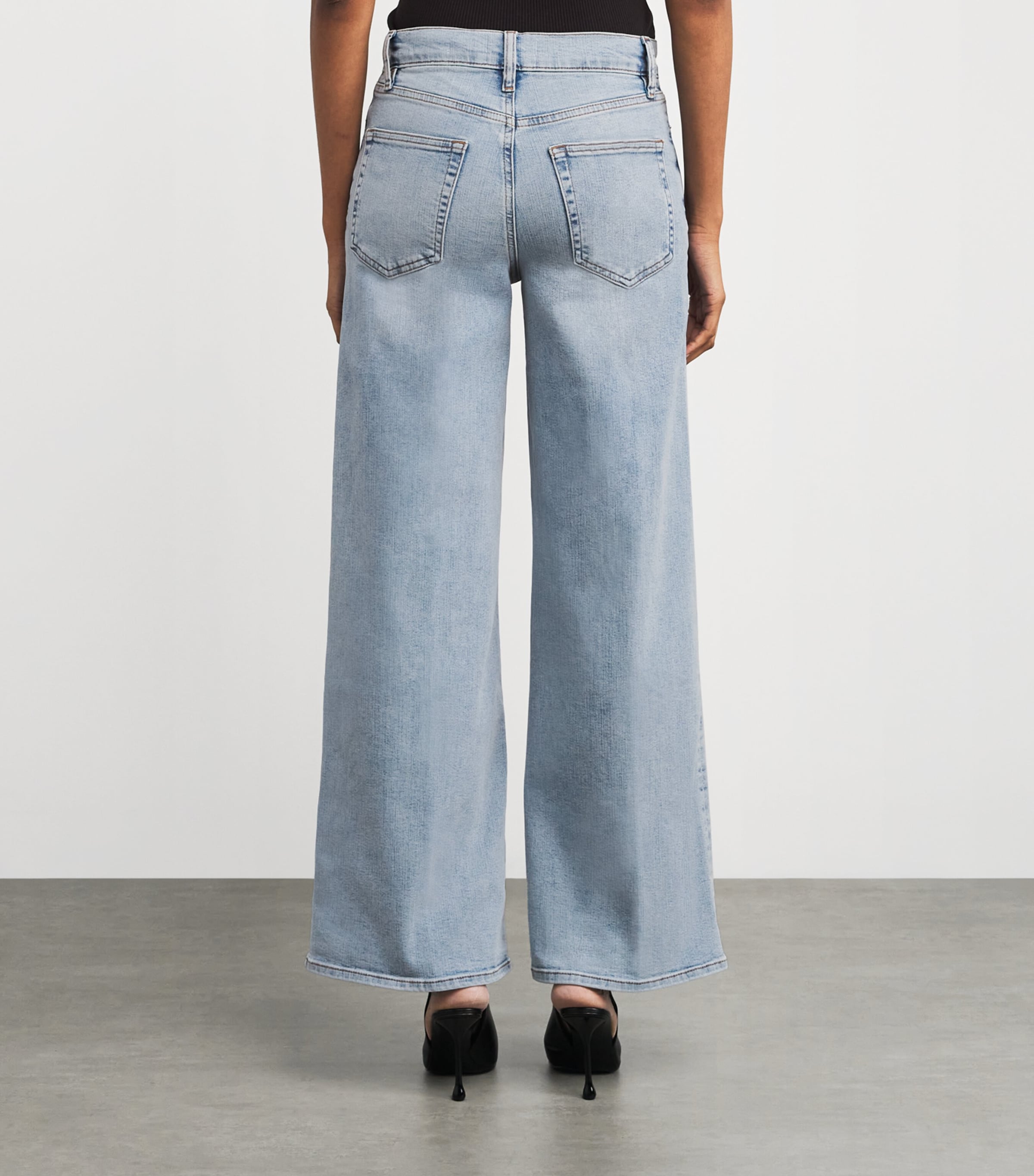 Le Slim Palazzo Wide-Leg Jeans TRIBUTE Image 4