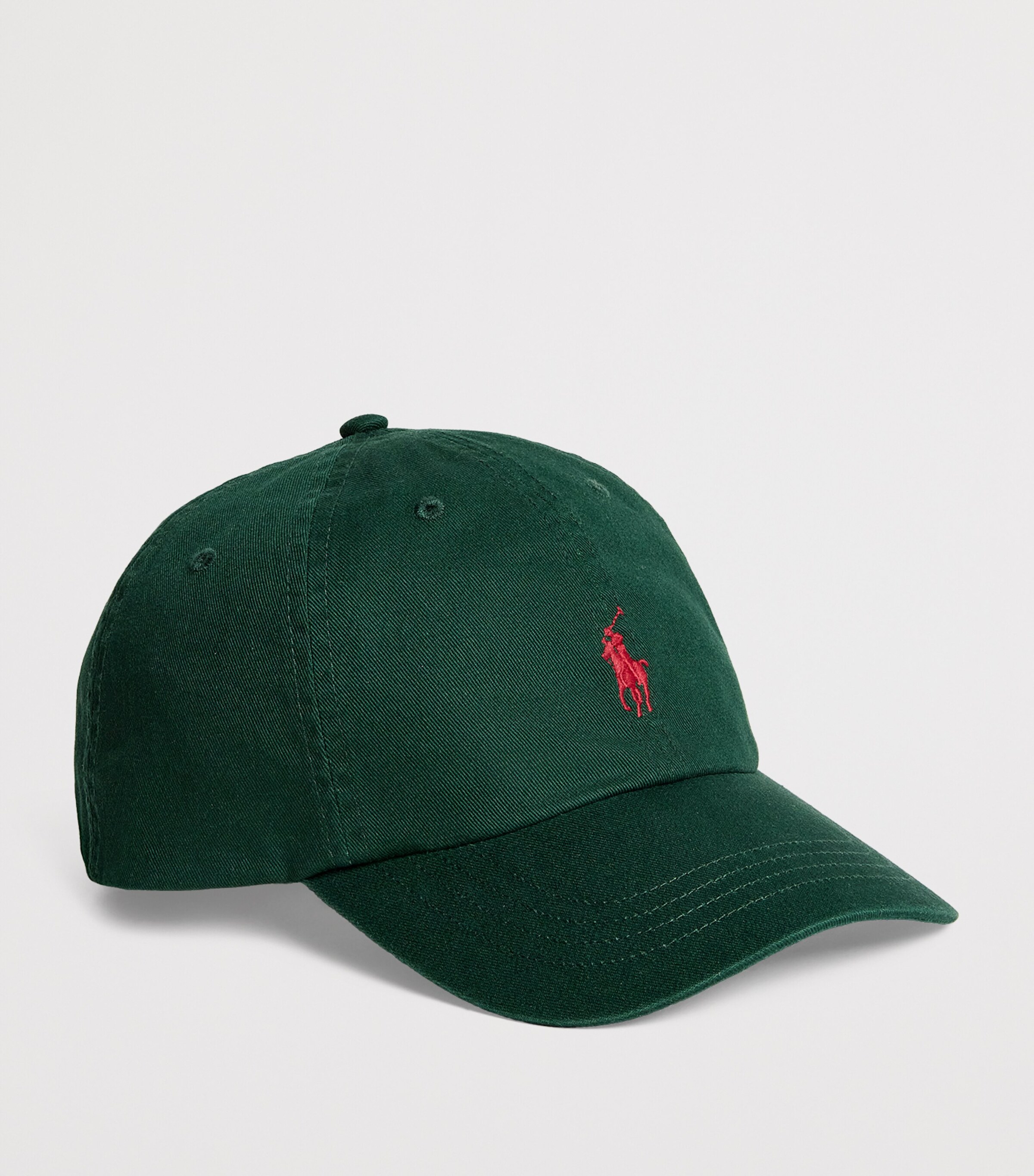 Polo Ralph Lauren Cotton Polo Pony Baseball Cap College Green Image 2