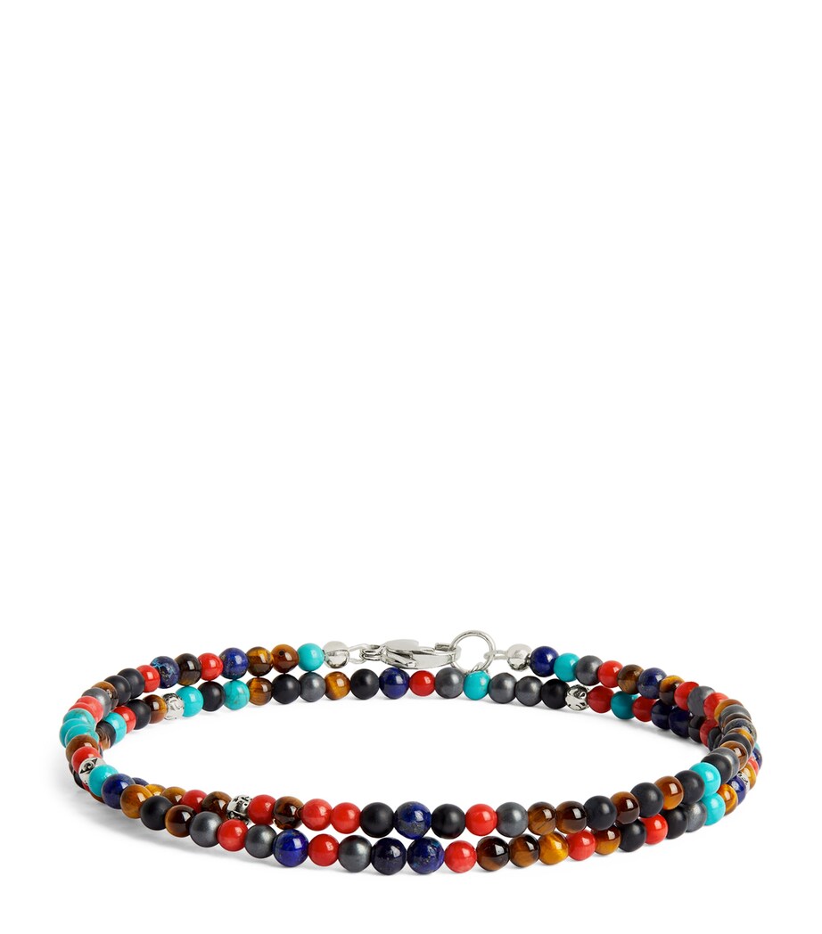 Nialaya Jewelry Bead and Gemstone Mykonos Bracelet Image 1
