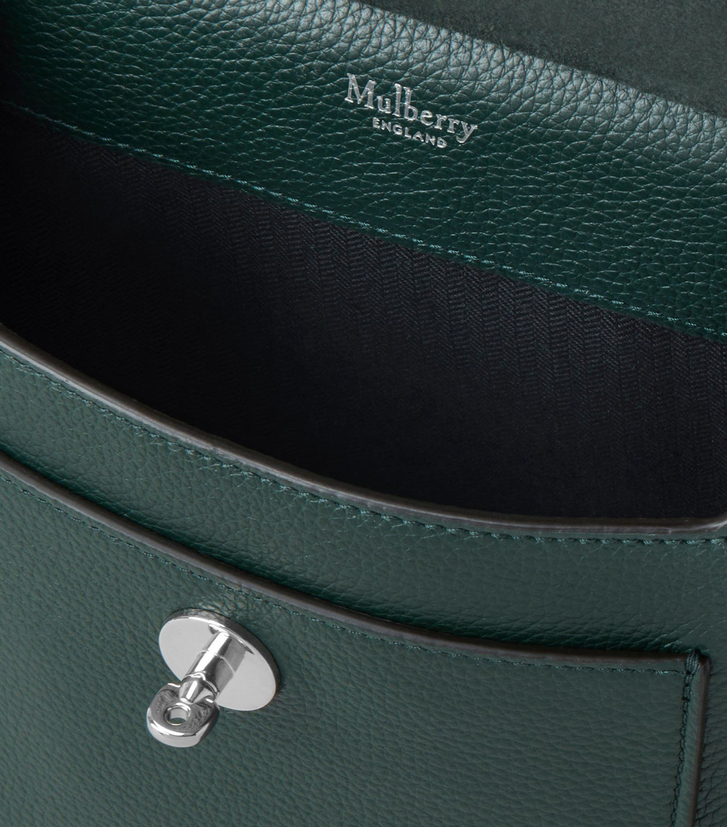 Leather Antony Shoulder Bag MULBERRY GREEN Image 4