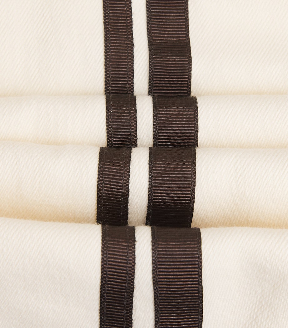 Rag & Bone Womens Stripe Logan Relaxed Jeans Ecrusport Image 6