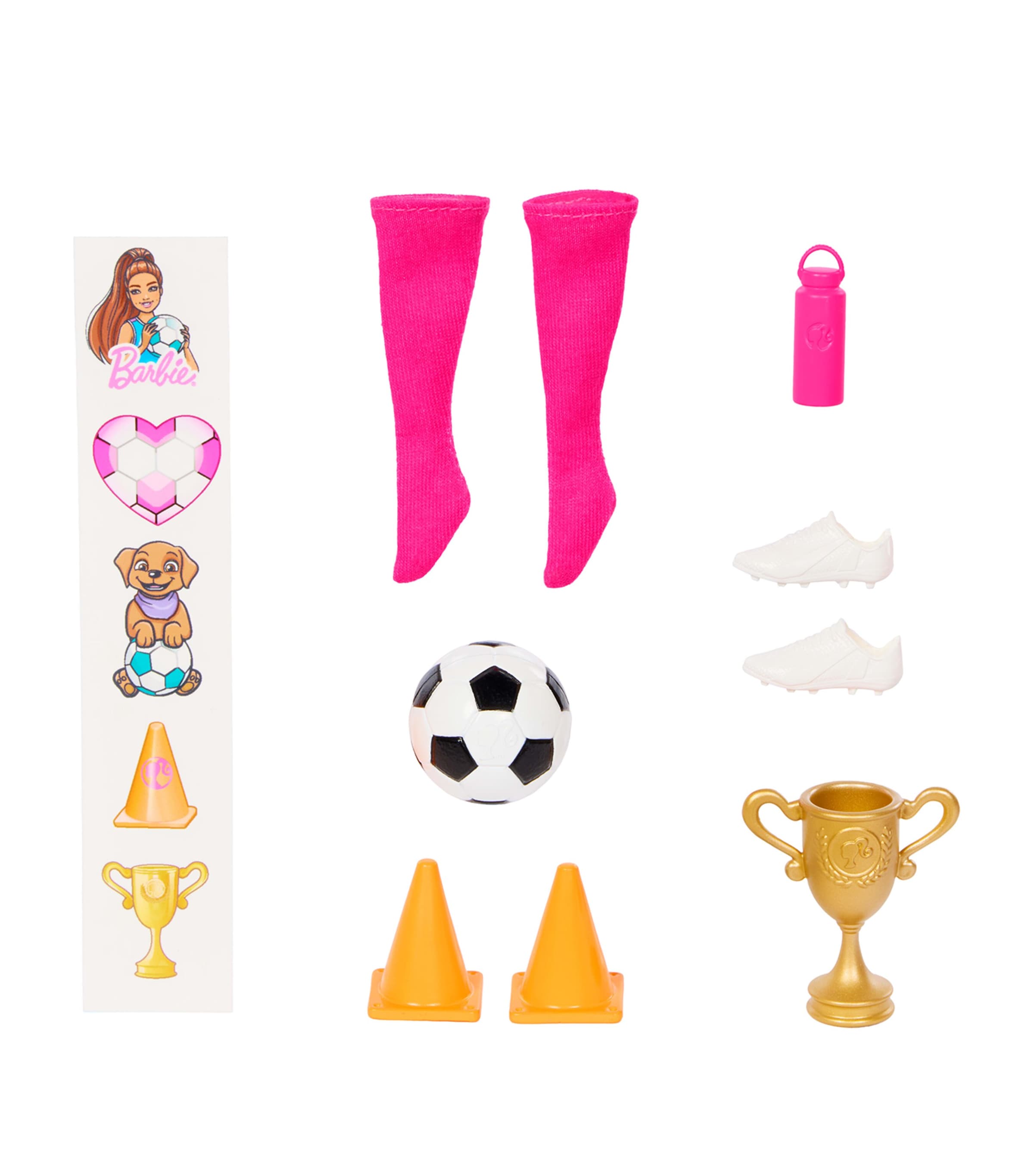 Barbie Barbie Roll & Reveal Soccer Player Doll Set Image 6